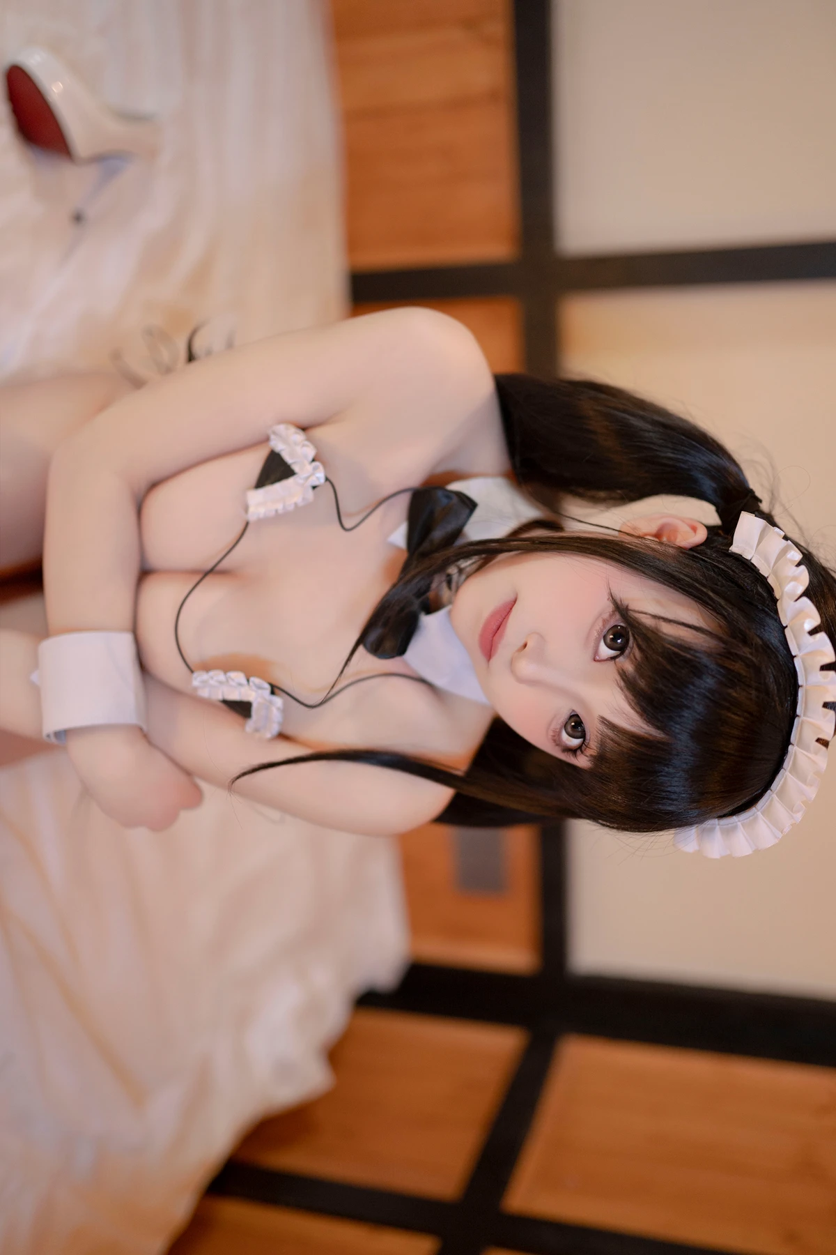 Cosplay Bangni邦尼 – 三点式女仆 Set.02 - P58