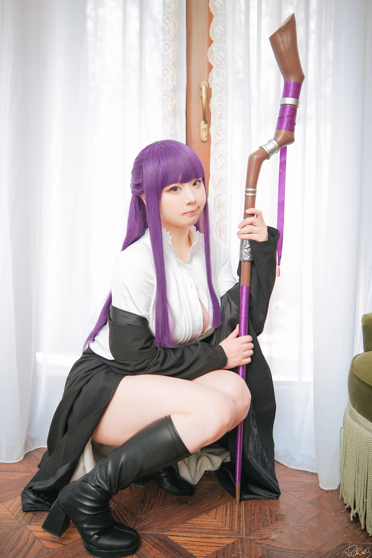 Cosplay 皮皮奶可可爱了啦 – 葬送的芙莉莲 菲伦 - P17