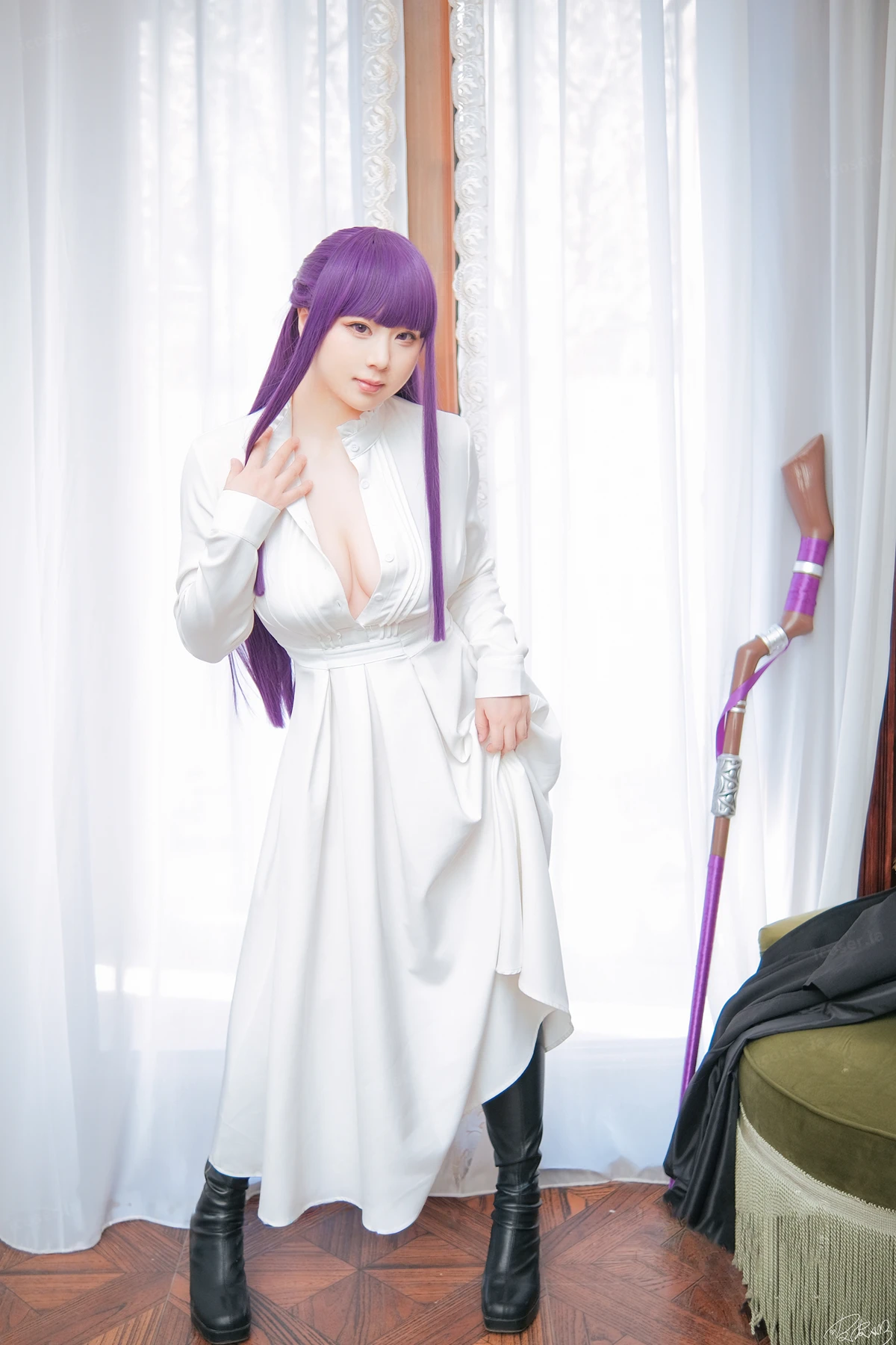 Cosplay 皮皮奶可可爱了啦 – 葬送的芙莉莲 菲伦 - P18