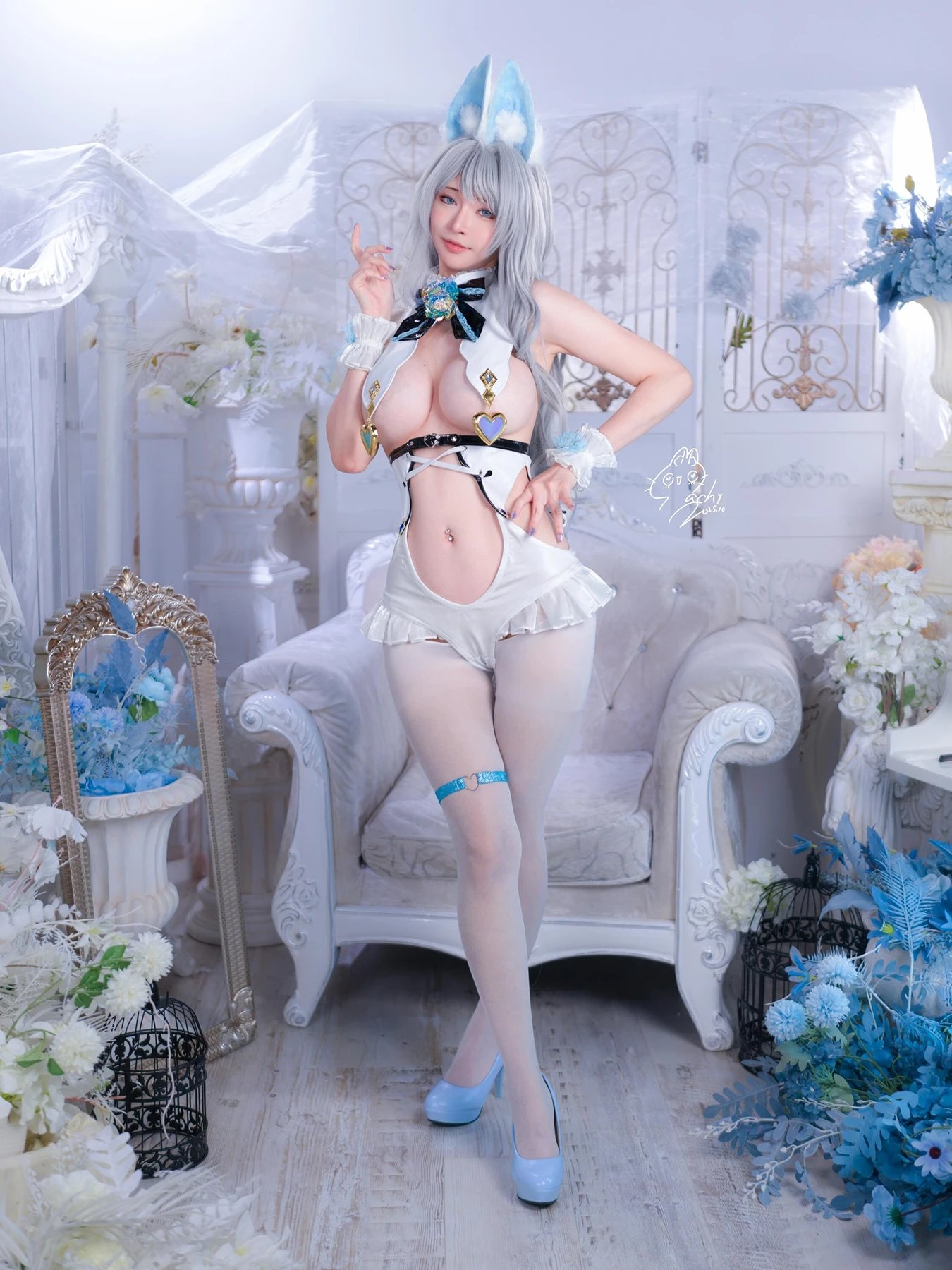 Cosplay Machi馬吉 – White Rabbit - P1