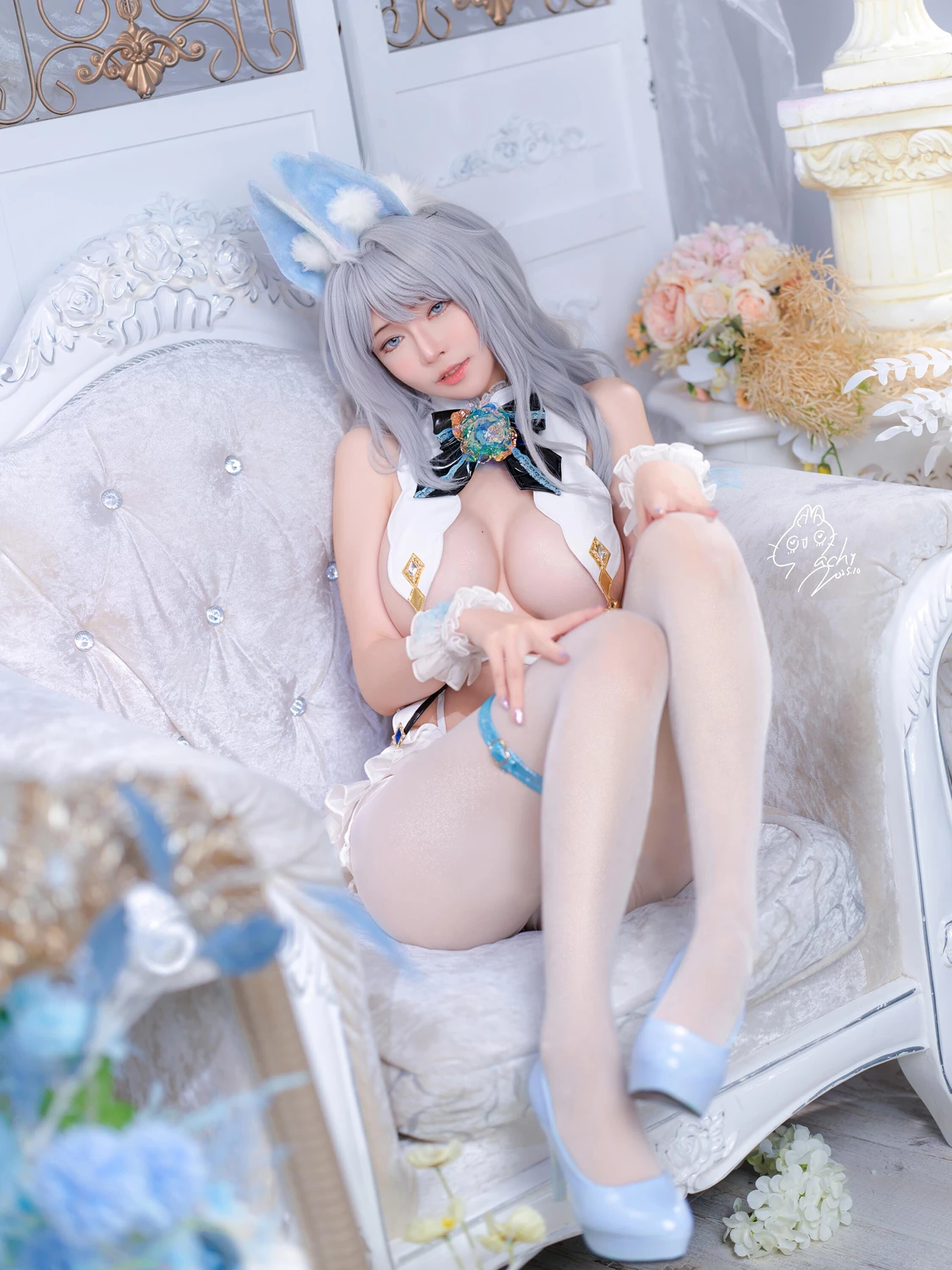 Cosplay Machi馬吉 – White Rabbit - P34