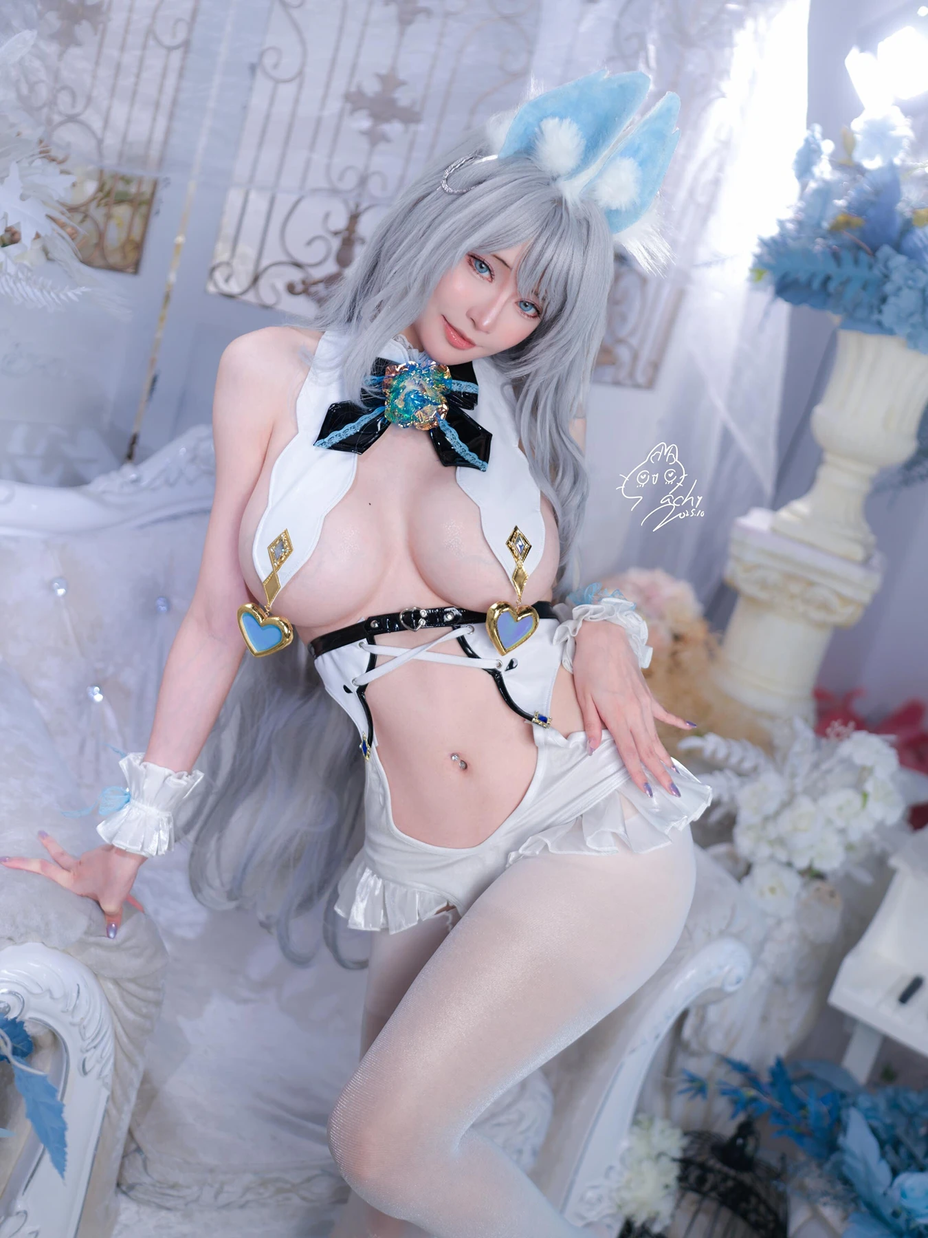 Cosplay Machi馬吉 – White Rabbit - P4