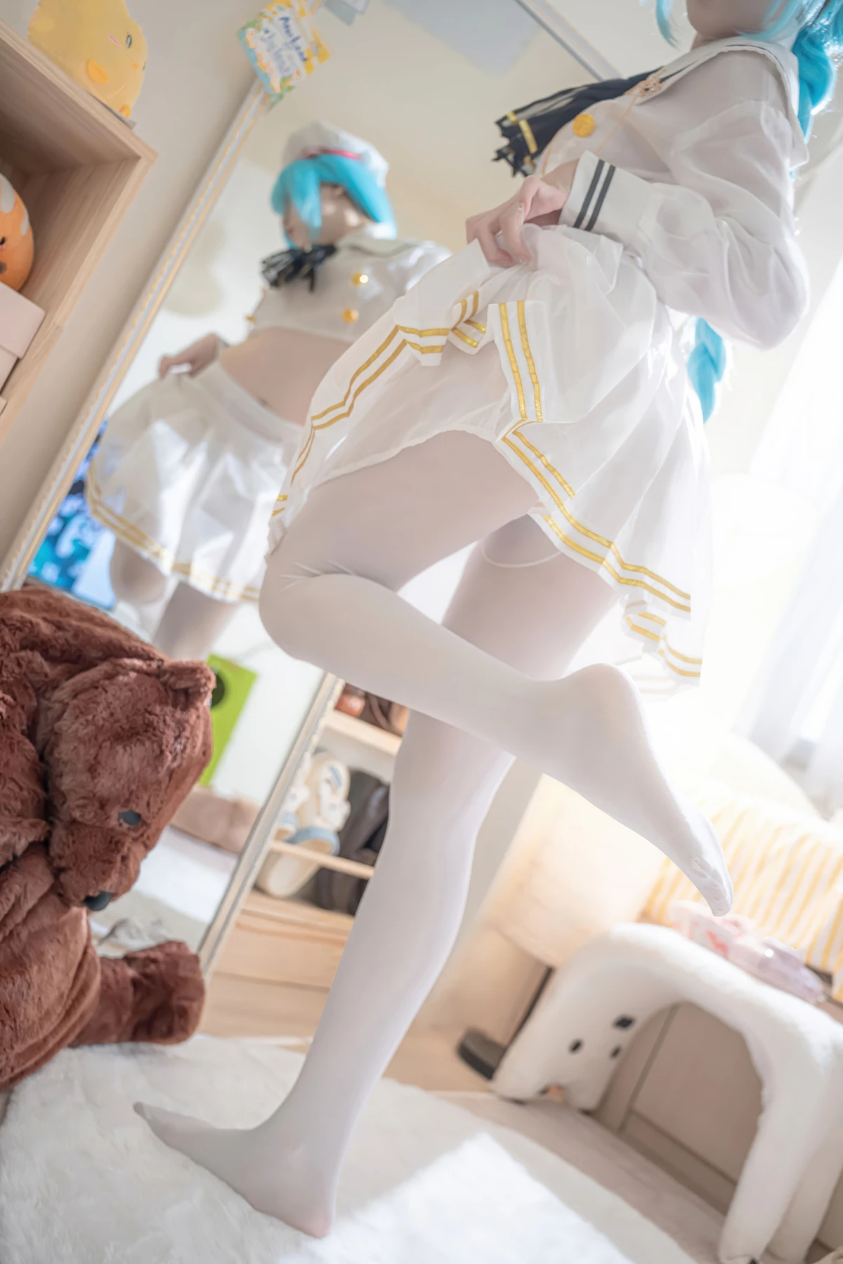 Cosplay 纸悦Etsu_ko – 雅努斯JK 碧蓝航线 - P10