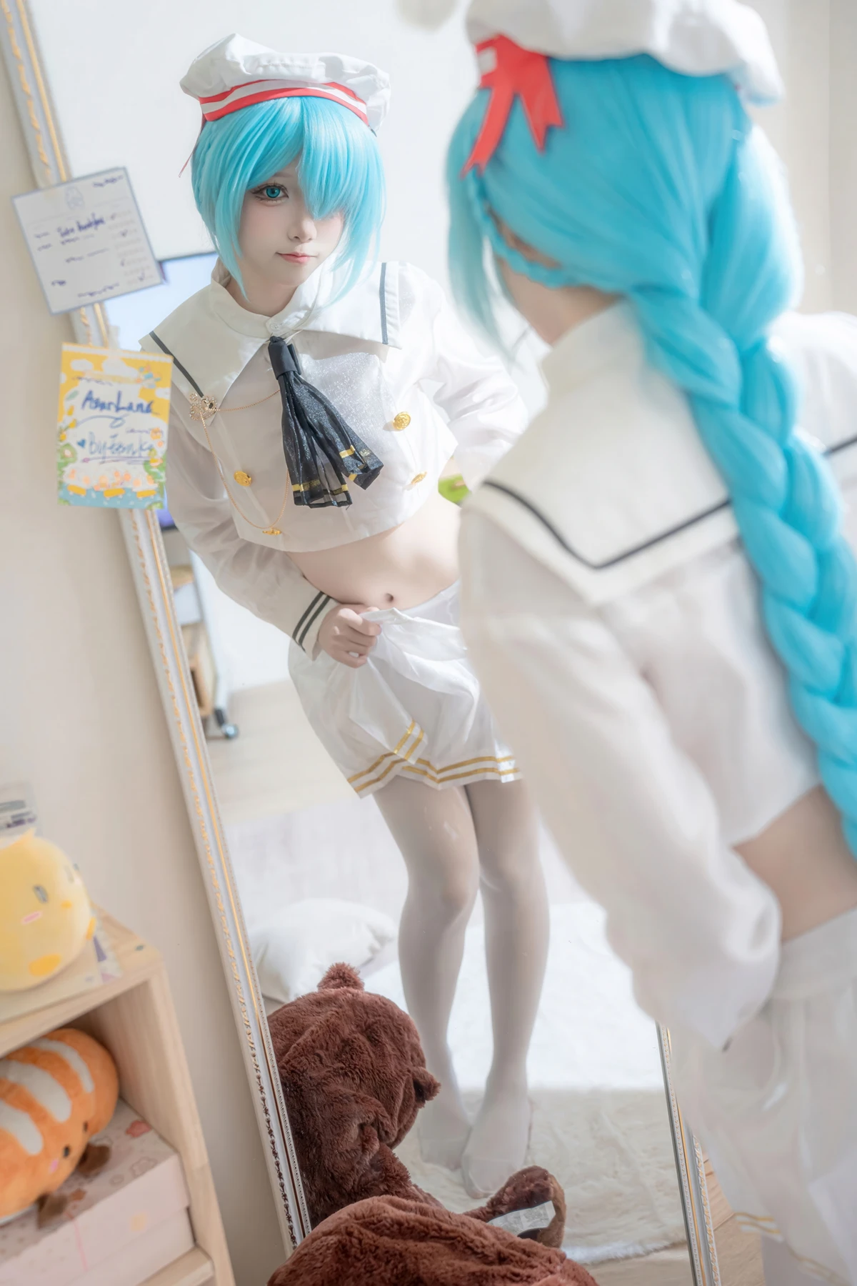 Cosplay 纸悦Etsu_ko – 雅努斯JK 碧蓝航线 - P11