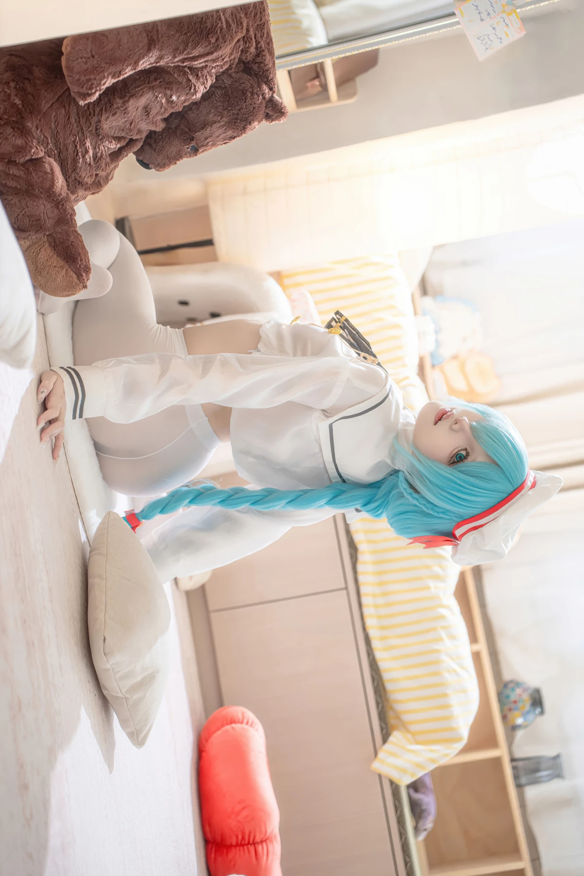 Cosplay 纸悦Etsu_ko – 雅努斯JK 碧蓝航线 - P13