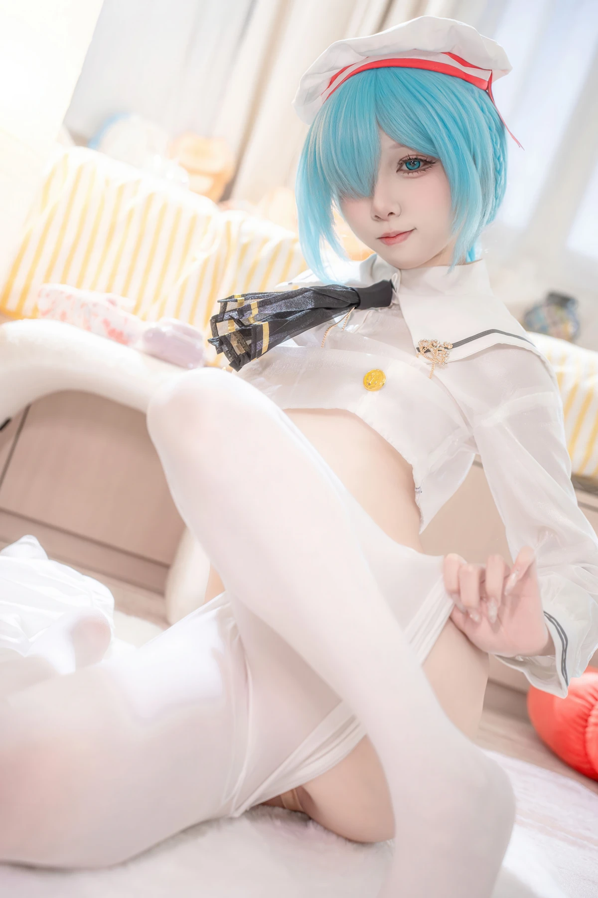 Cosplay 纸悦Etsu_ko – 雅努斯JK 碧蓝航线 - P19