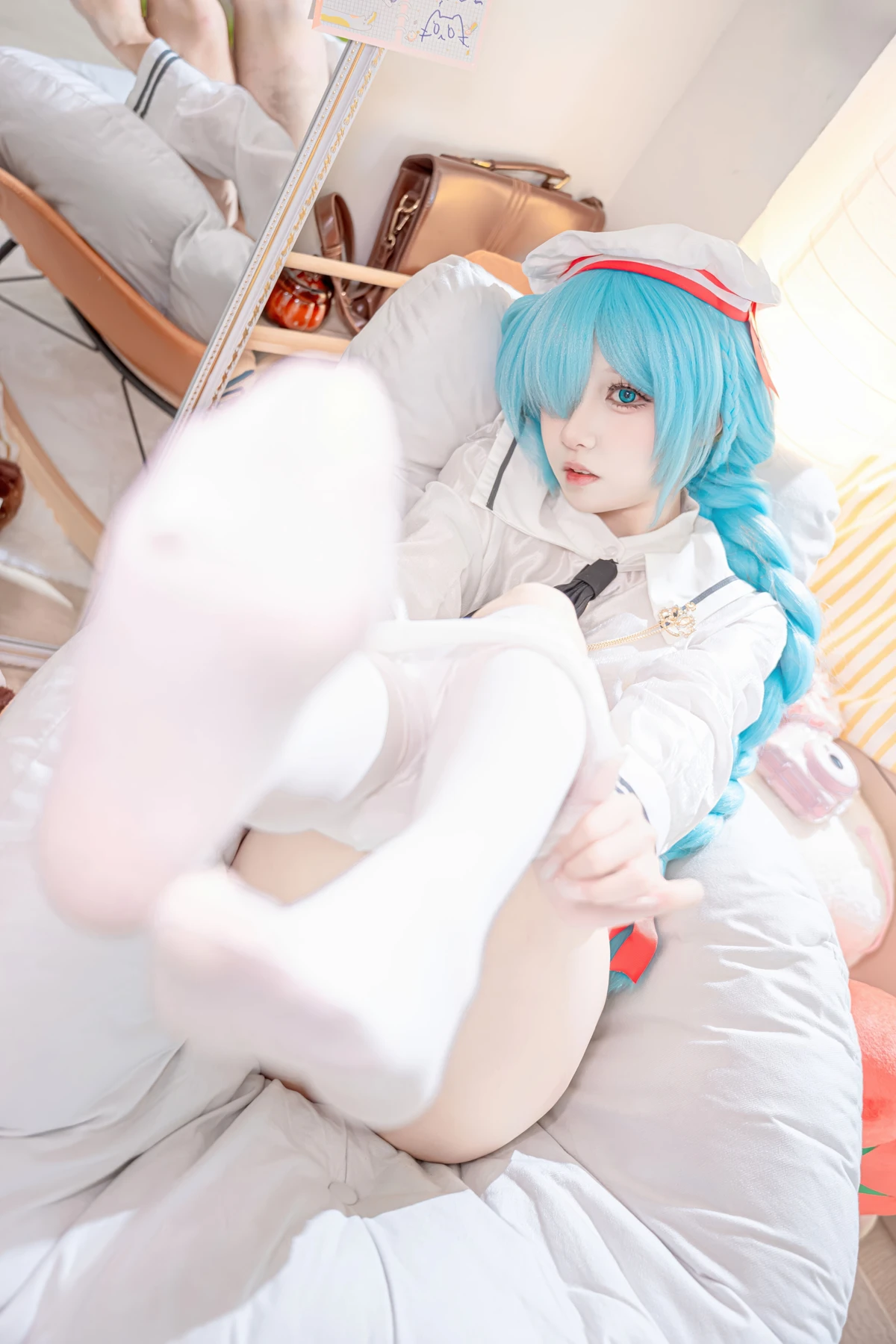 Cosplay 纸悦Etsu_ko – 雅努斯JK 碧蓝航线 - P22