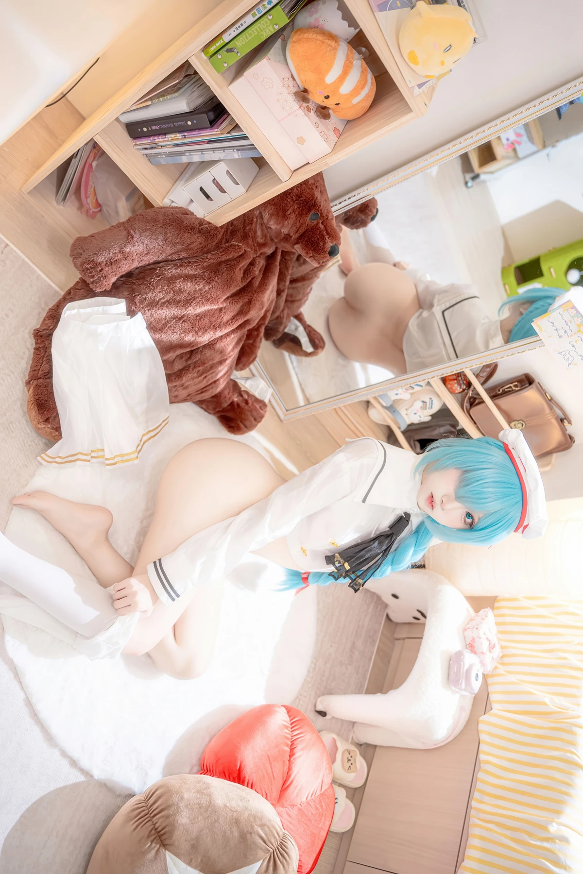 Cosplay 纸悦Etsu_ko – 雅努斯JK 碧蓝航线 - P26