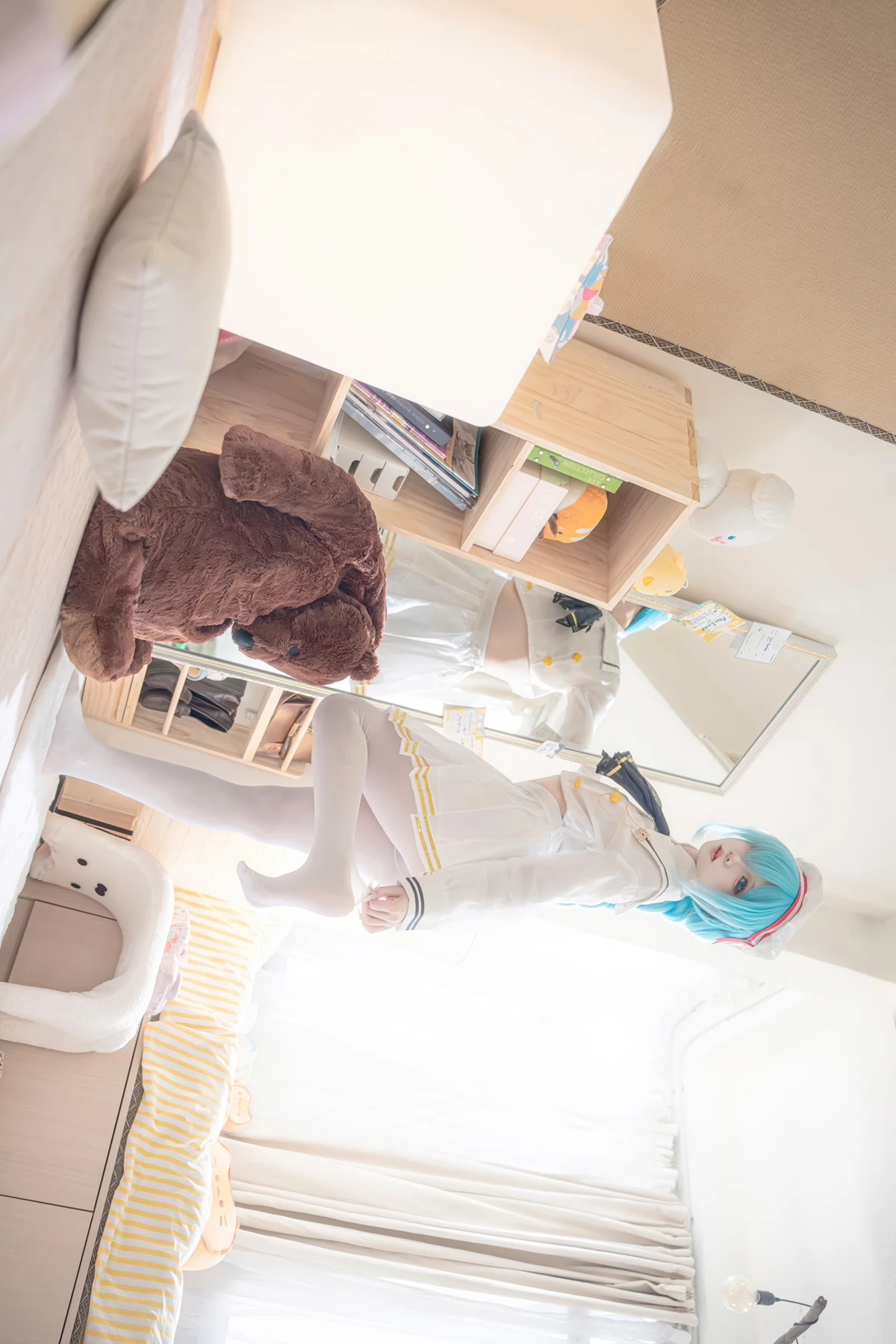 Cosplay 纸悦Etsu_ko – 雅努斯JK 碧蓝航线 - P2