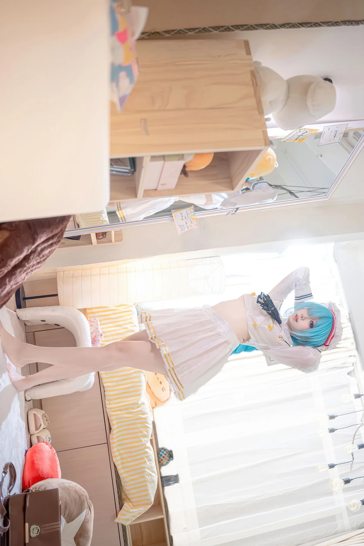 Cosplay 纸悦Etsu_ko – 雅努斯JK 碧蓝航线 - P35