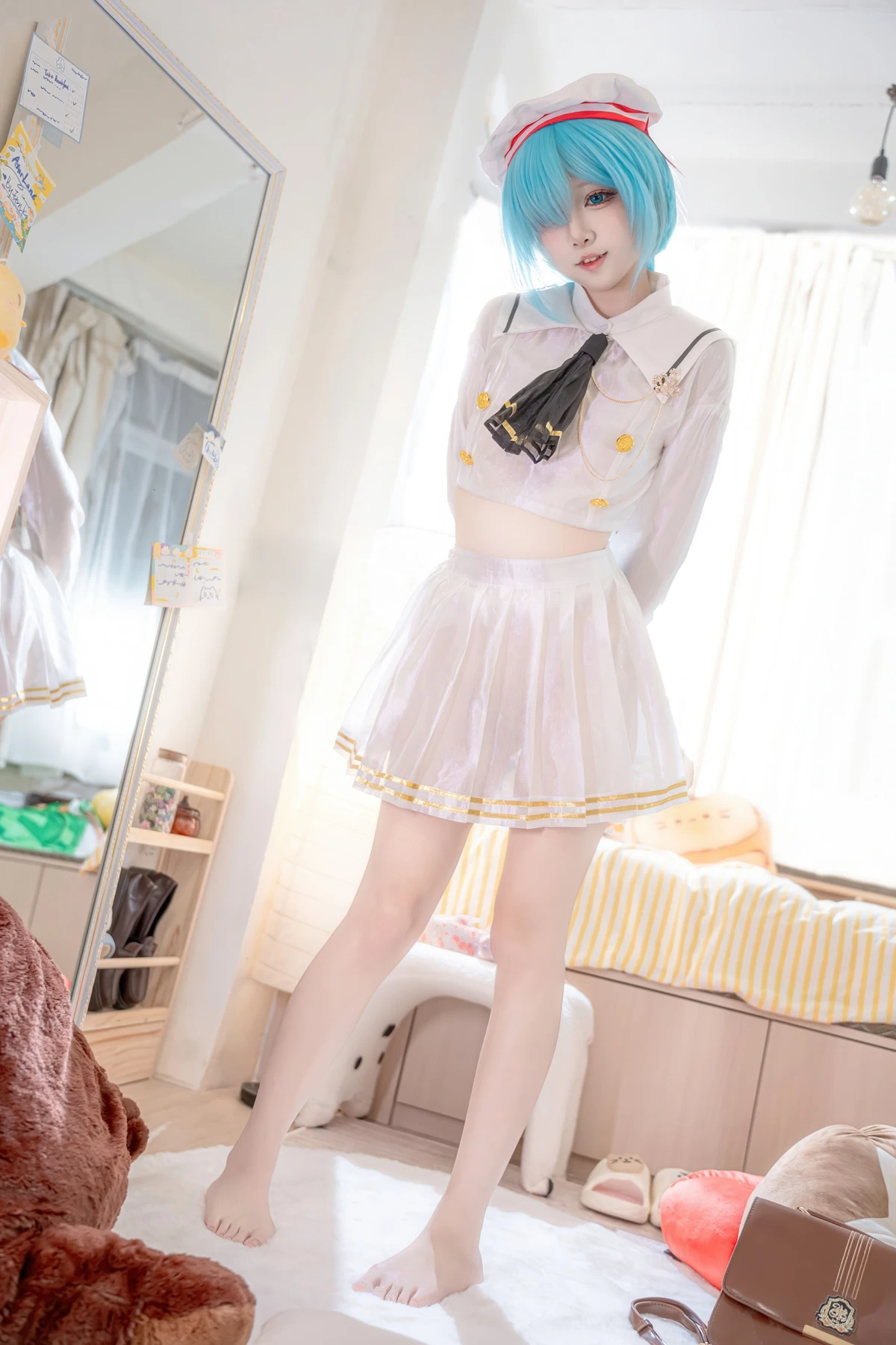 Cosplay 纸悦Etsu_ko – 雅努斯JK 碧蓝航线 - P36