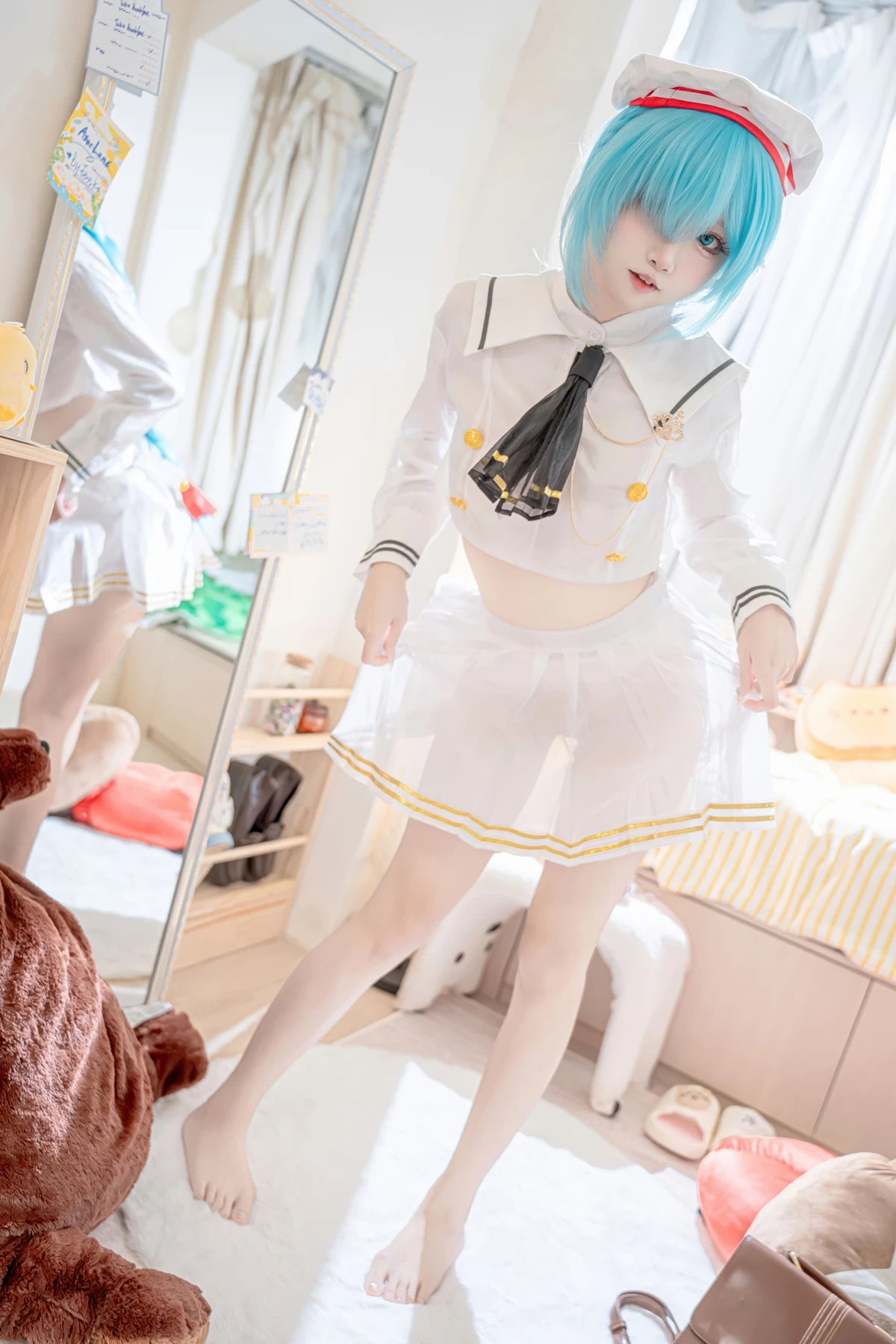 Cosplay 纸悦Etsu_ko – 雅努斯JK 碧蓝航线 - P38