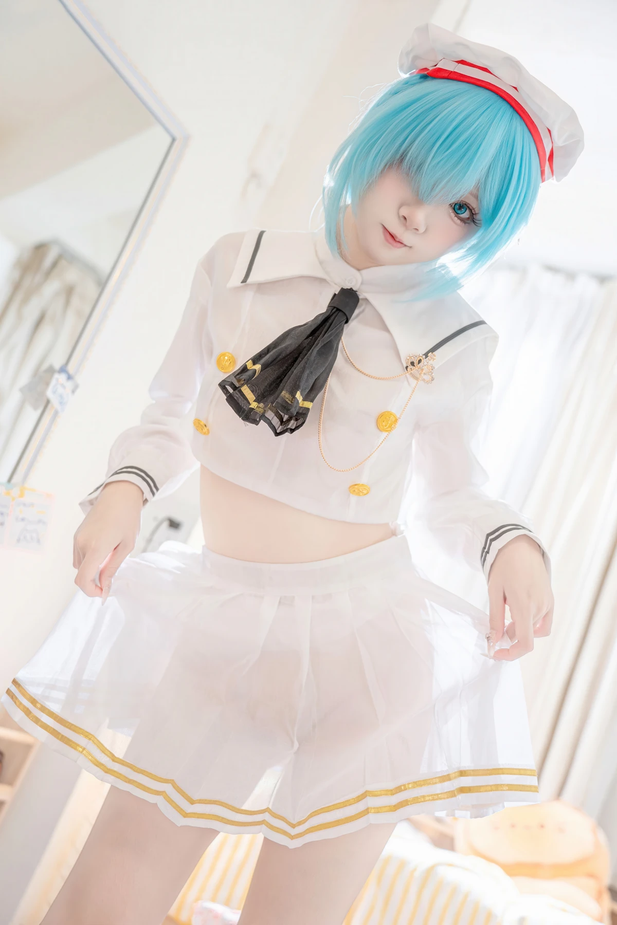Cosplay 纸悦Etsu_ko – 雅努斯JK 碧蓝航线 - P39