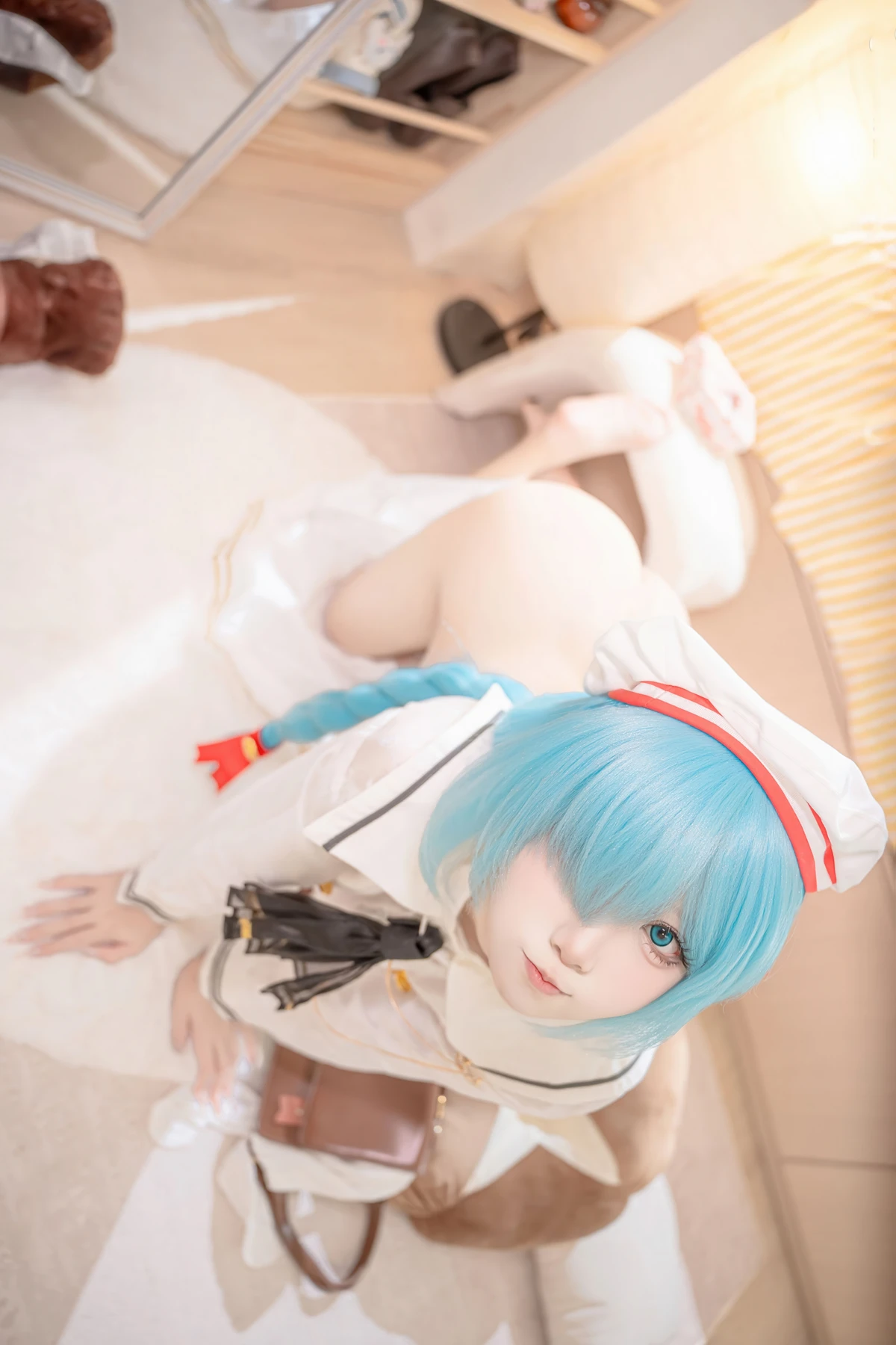 Cosplay 纸悦Etsu_ko – 雅努斯JK 碧蓝航线 - P45