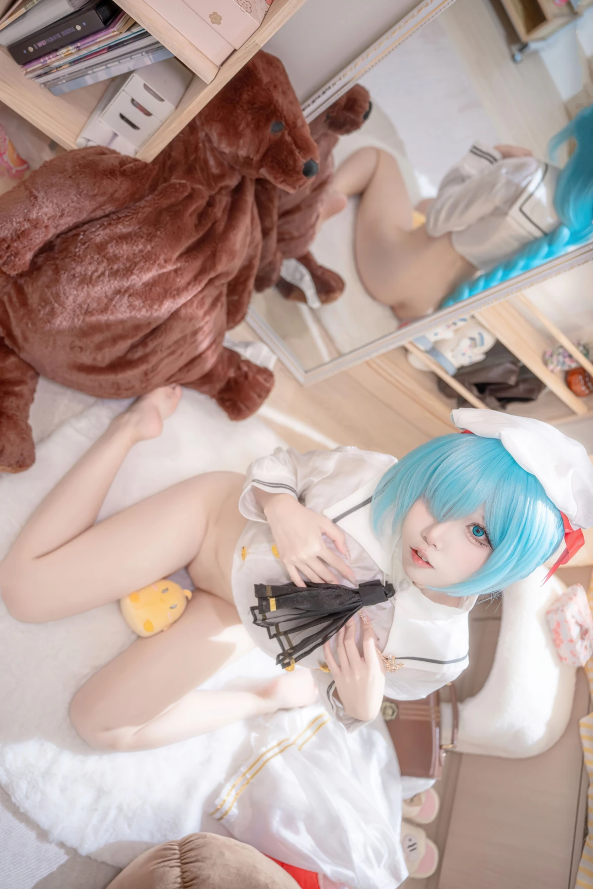 Cosplay 纸悦Etsu_ko – 雅努斯JK 碧蓝航线 - P51