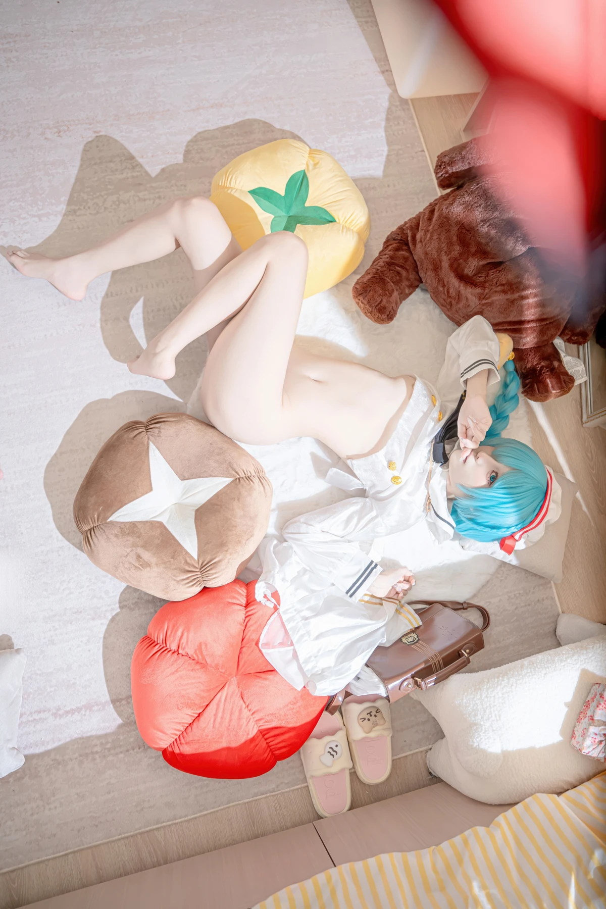 Cosplay 纸悦Etsu_ko – 雅努斯JK 碧蓝航线 - P57