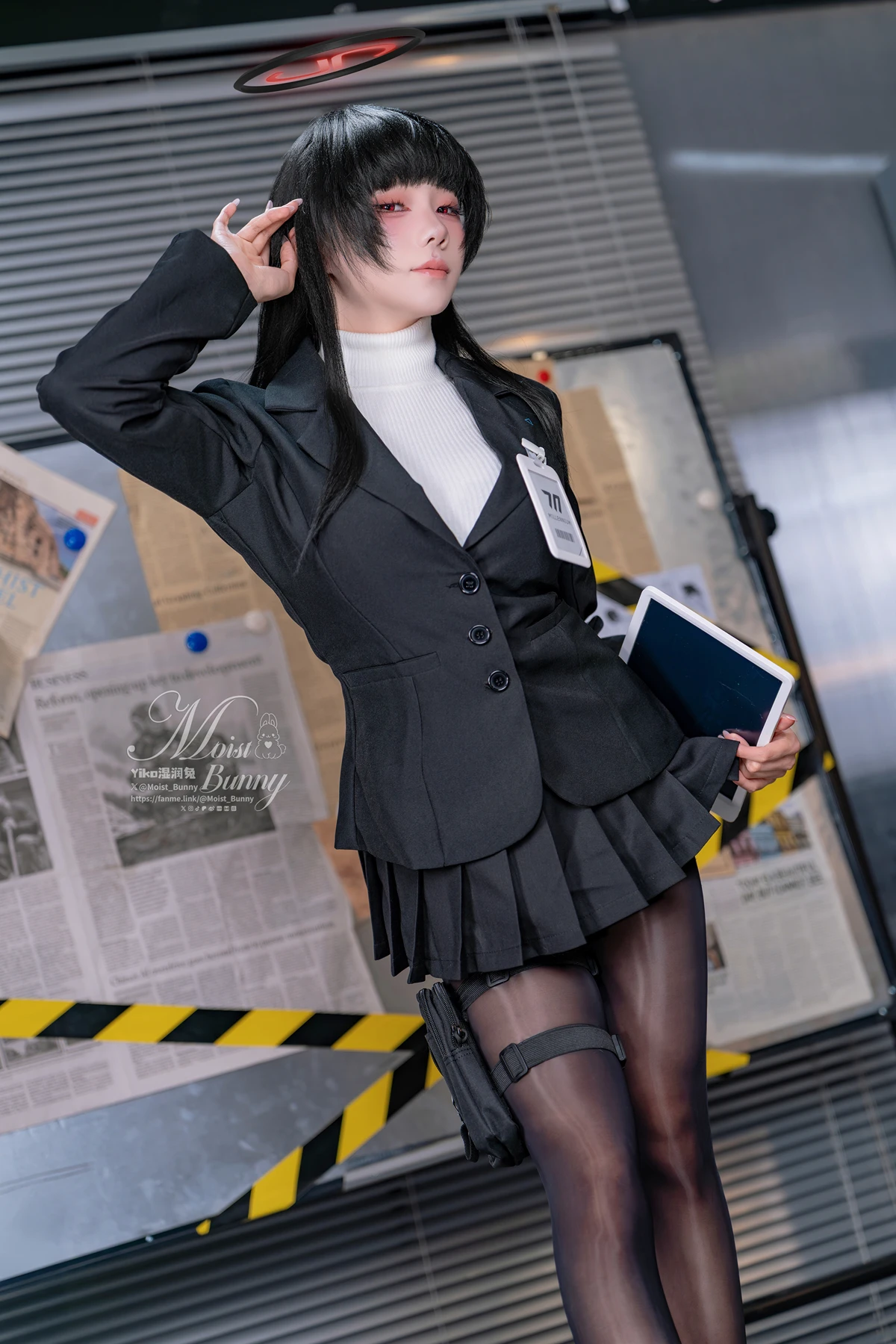 Cosplay 黏黏团子兔 – 碧蓝档案-调月莉音 - P2