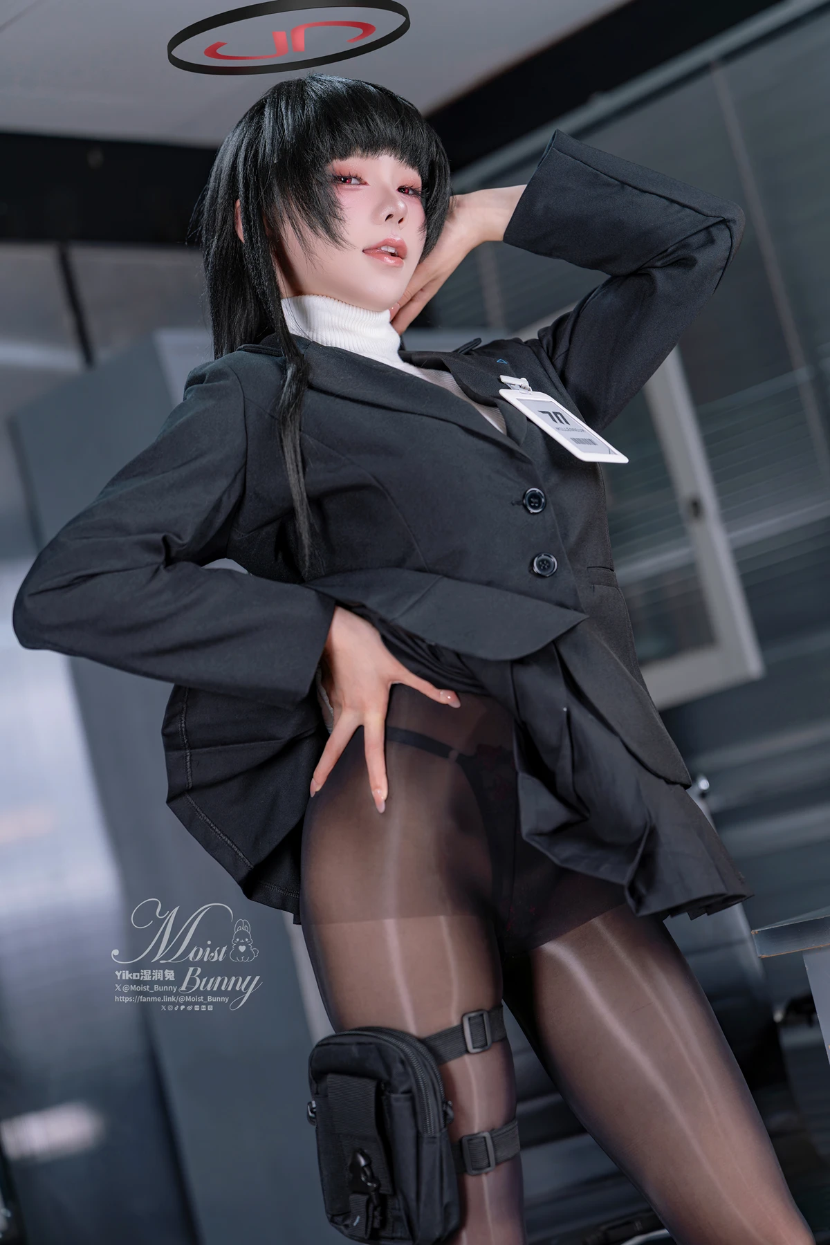 Cosplay 黏黏团子兔 – 碧蓝档案-调月莉音 - P4