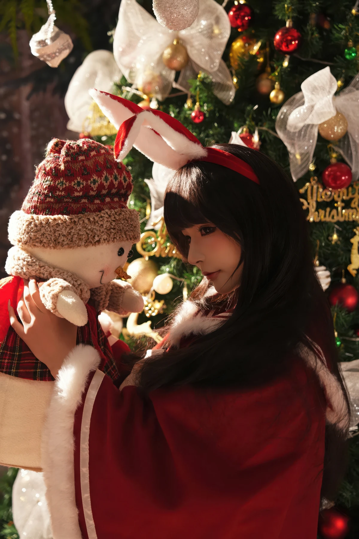 Cosplay Yuuhui玉汇 – 圣诞节特辑 告白夜 Set.01 - P1