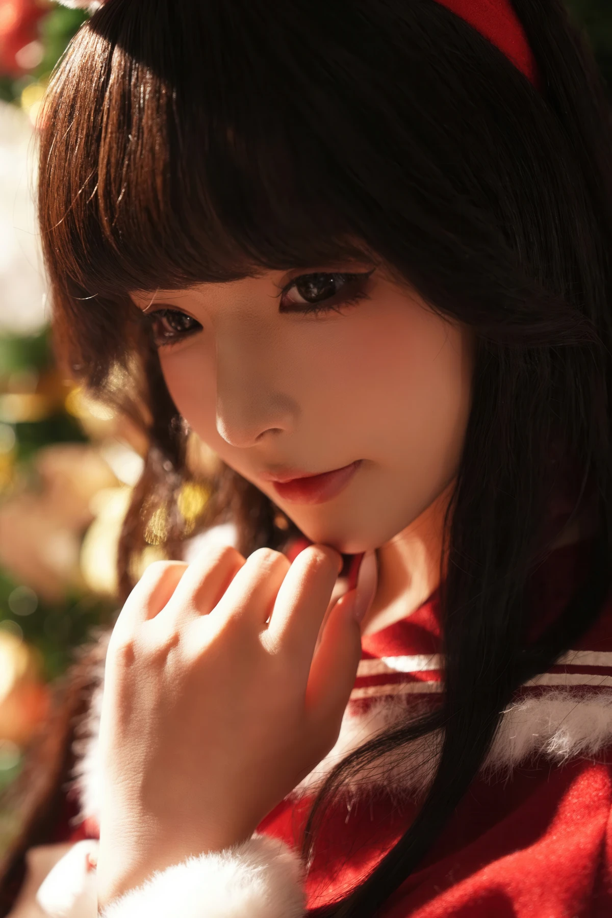 Cosplay Yuuhui玉汇 – 圣诞节特辑 告白夜 Set.01 - P3