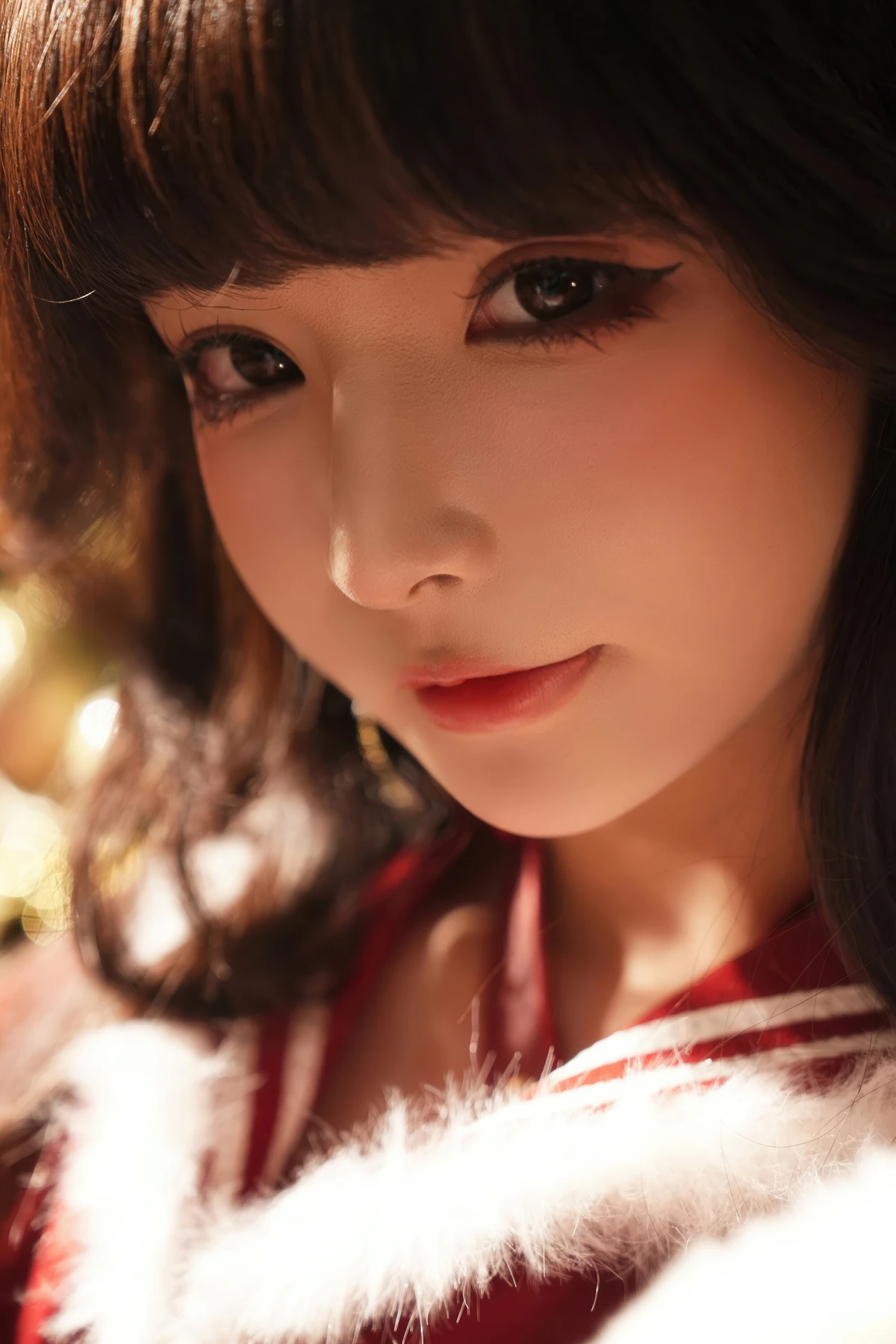 Cosplay Yuuhui玉汇 – 圣诞节特辑 告白夜 Set.01 - P4