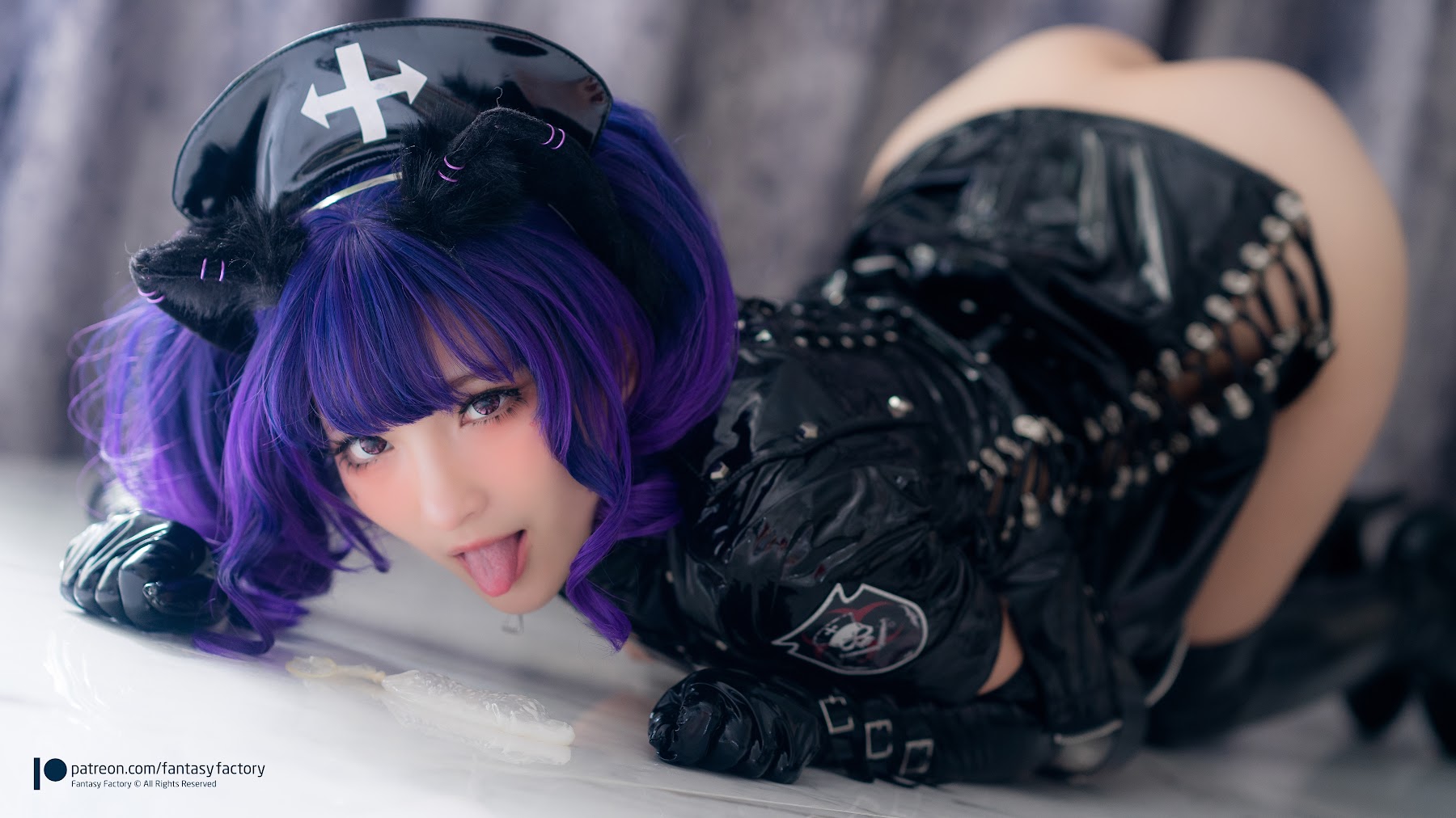 [Fantasy Factory] 小丁 – Cosplay写真 – 护士暗黑 - P87