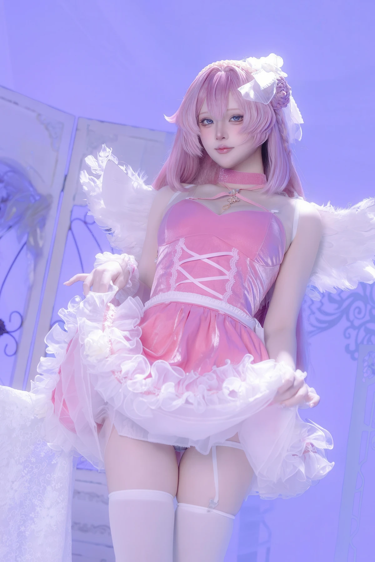 Cosplay 半半子Banbanko – 歐根親王Bunny - P14