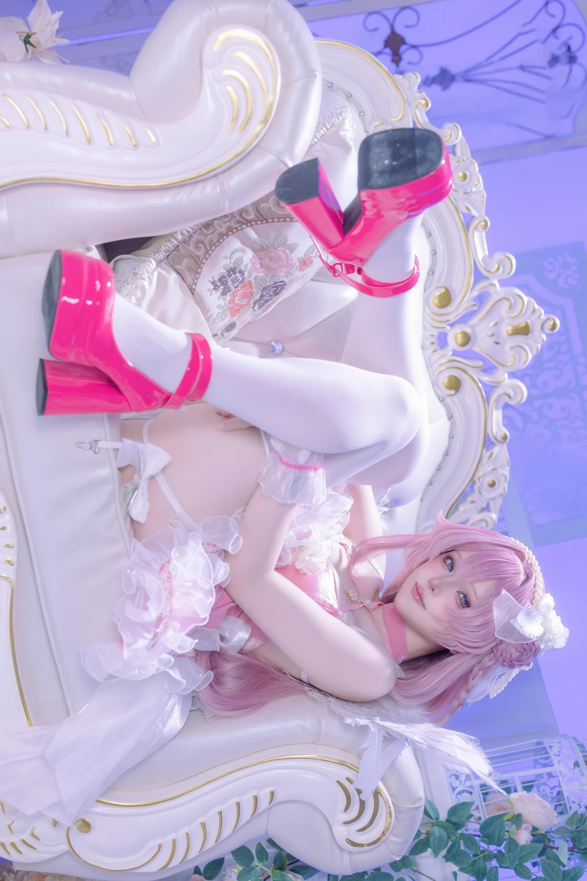 Cosplay 半半子Banbanko – 歐根親王Bunny - P26