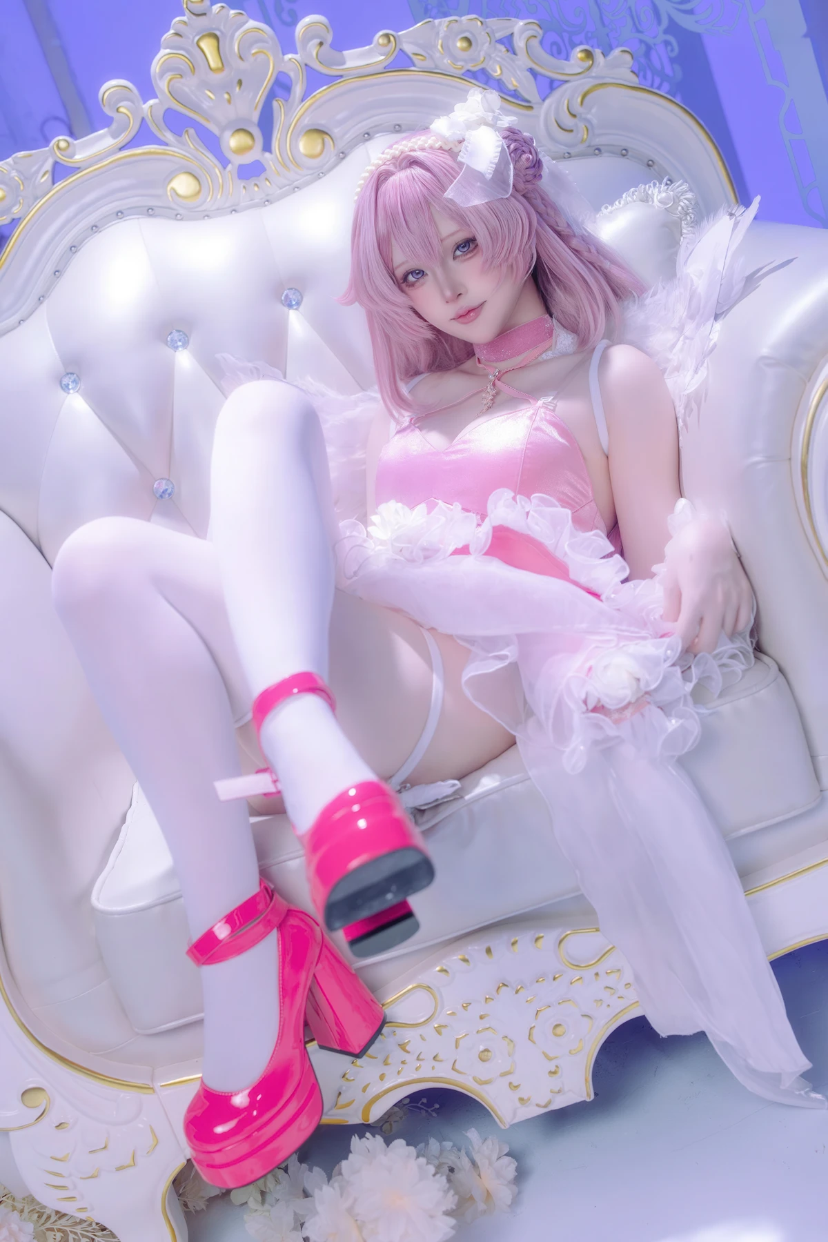 Cosplay 半半子Banbanko – 歐根親王Bunny - P28