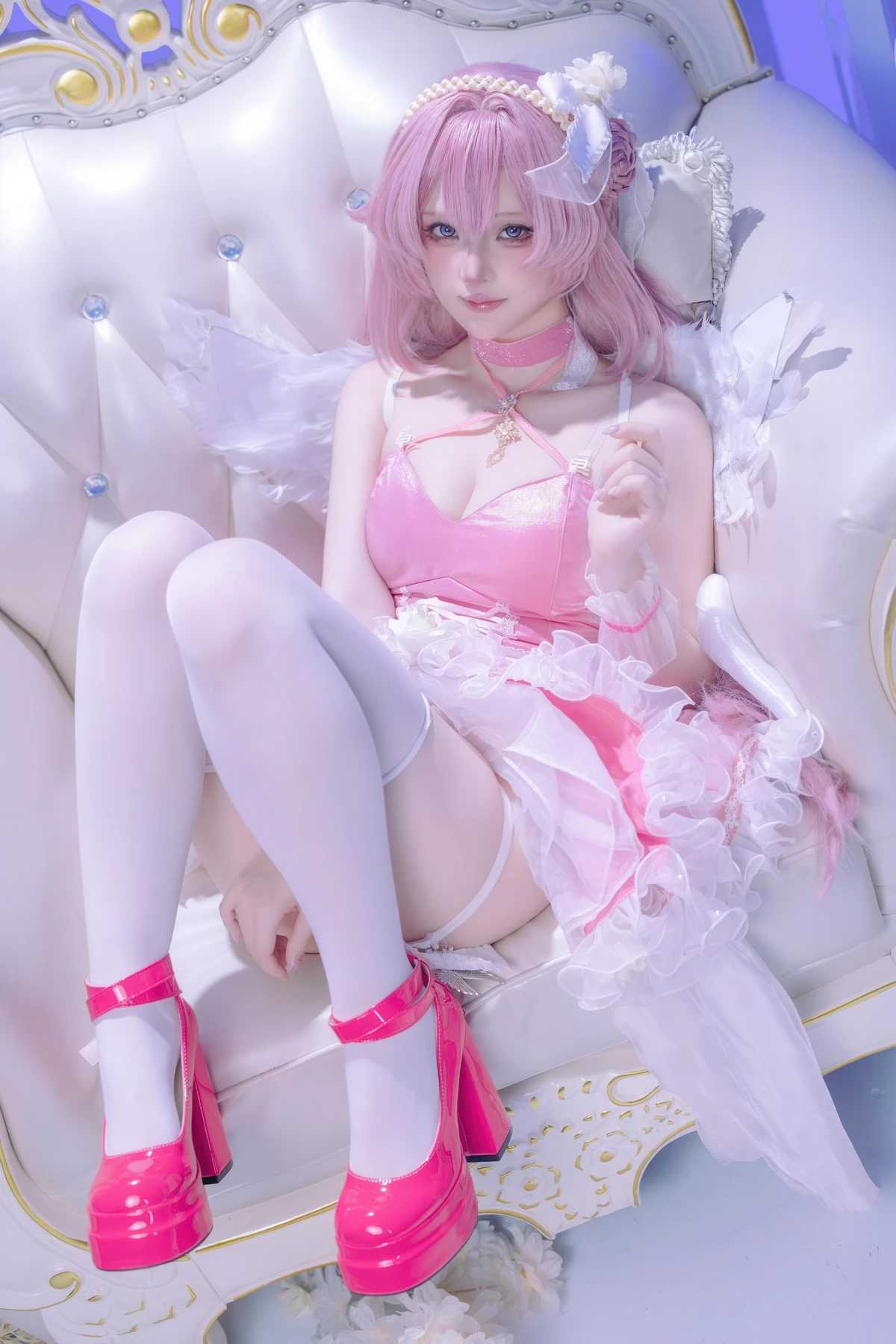 Cosplay 半半子Banbanko – 歐根親王Bunny - P30