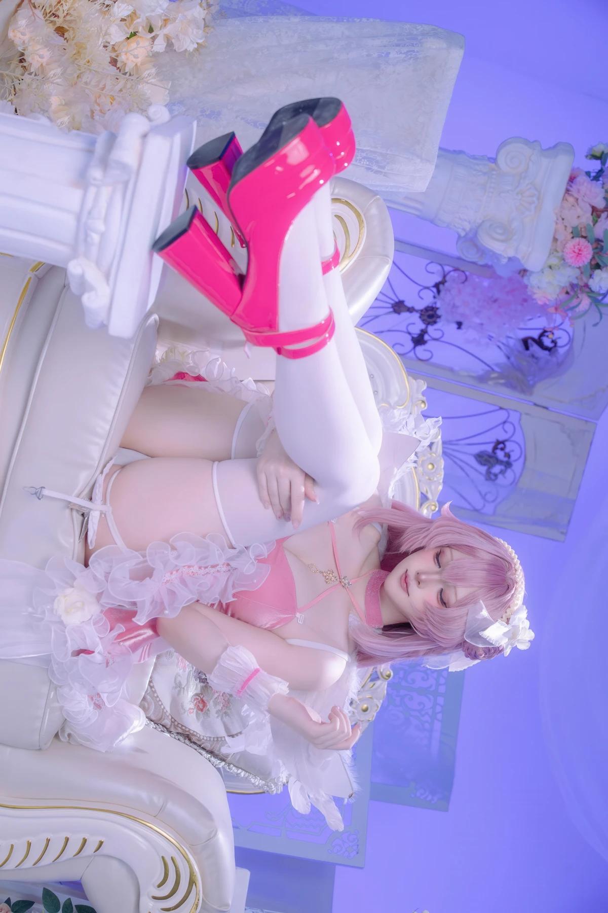 Cosplay 半半子Banbanko – 歐根親王Bunny - P31