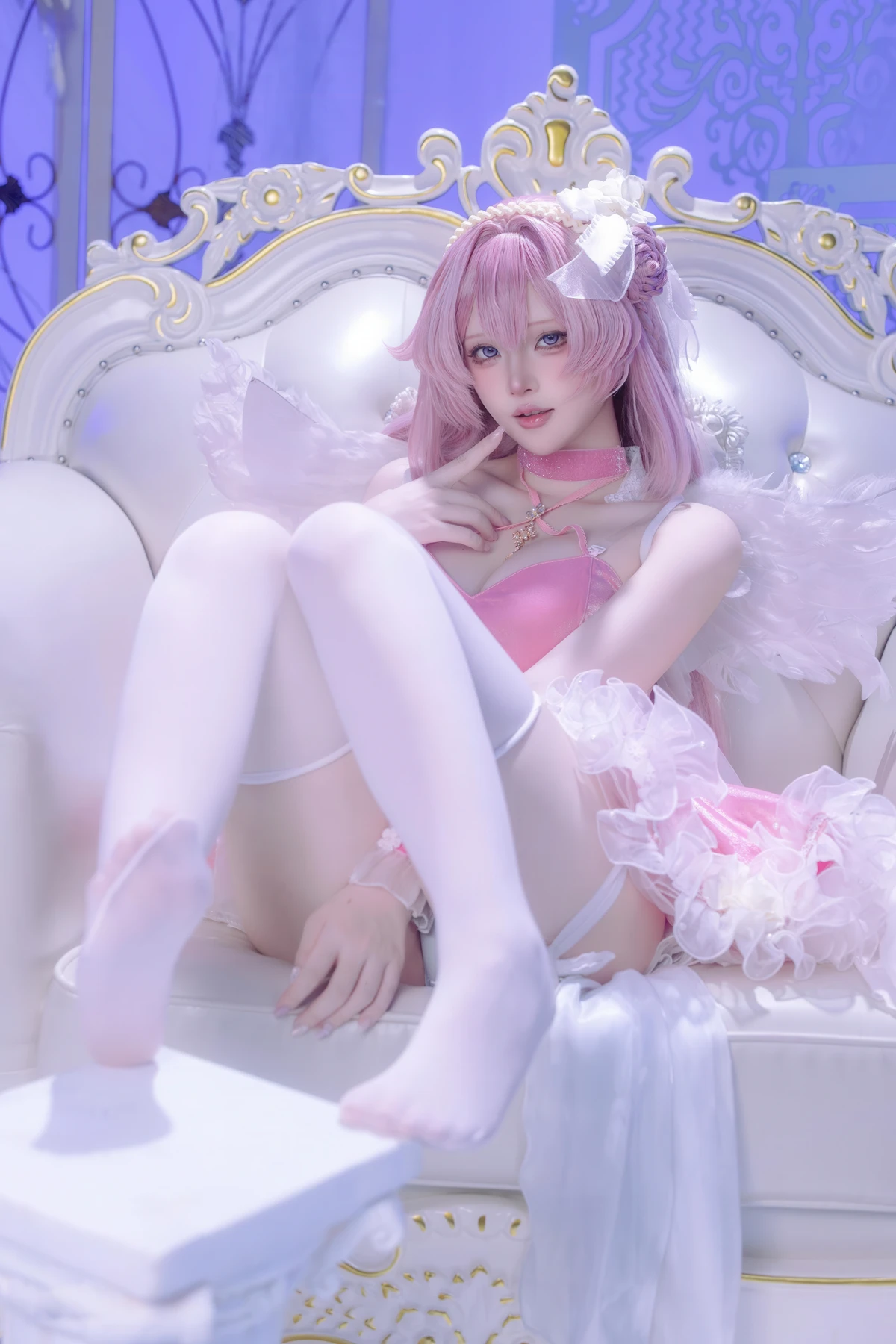 Cosplay 半半子Banbanko – 歐根親王Bunny - P34