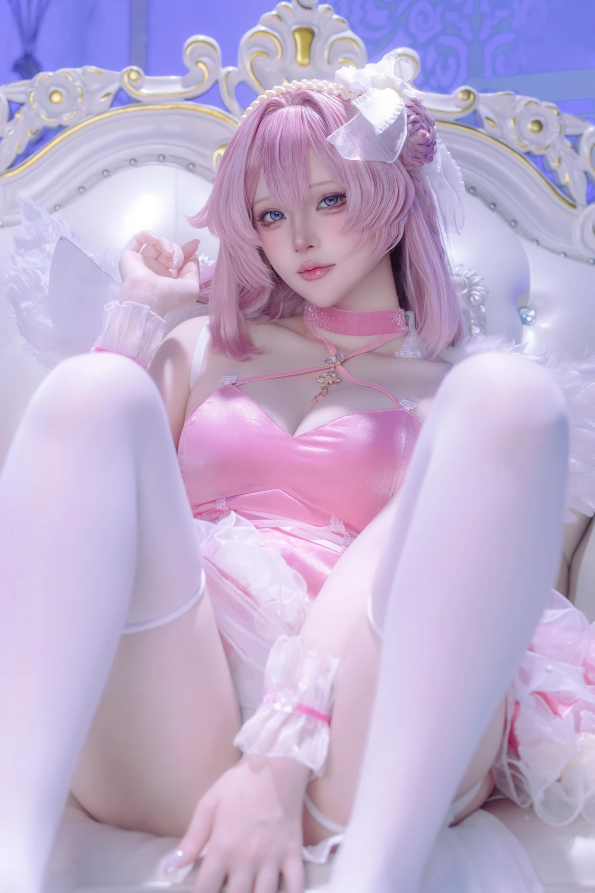 Cosplay 半半子Banbanko – 歐根親王Bunny - P35