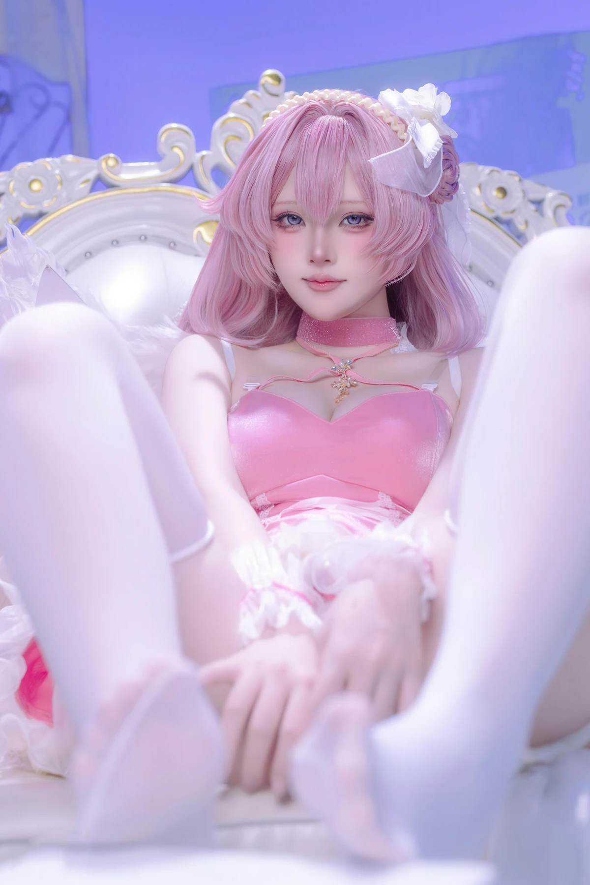 Cosplay 半半子Banbanko – 歐根親王Bunny - P36