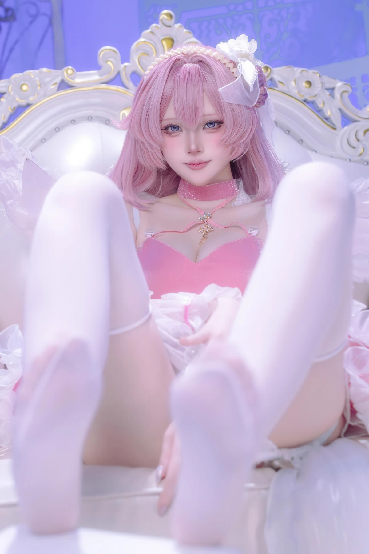 Cosplay 半半子Banbanko – 歐根親王Bunny - P41
