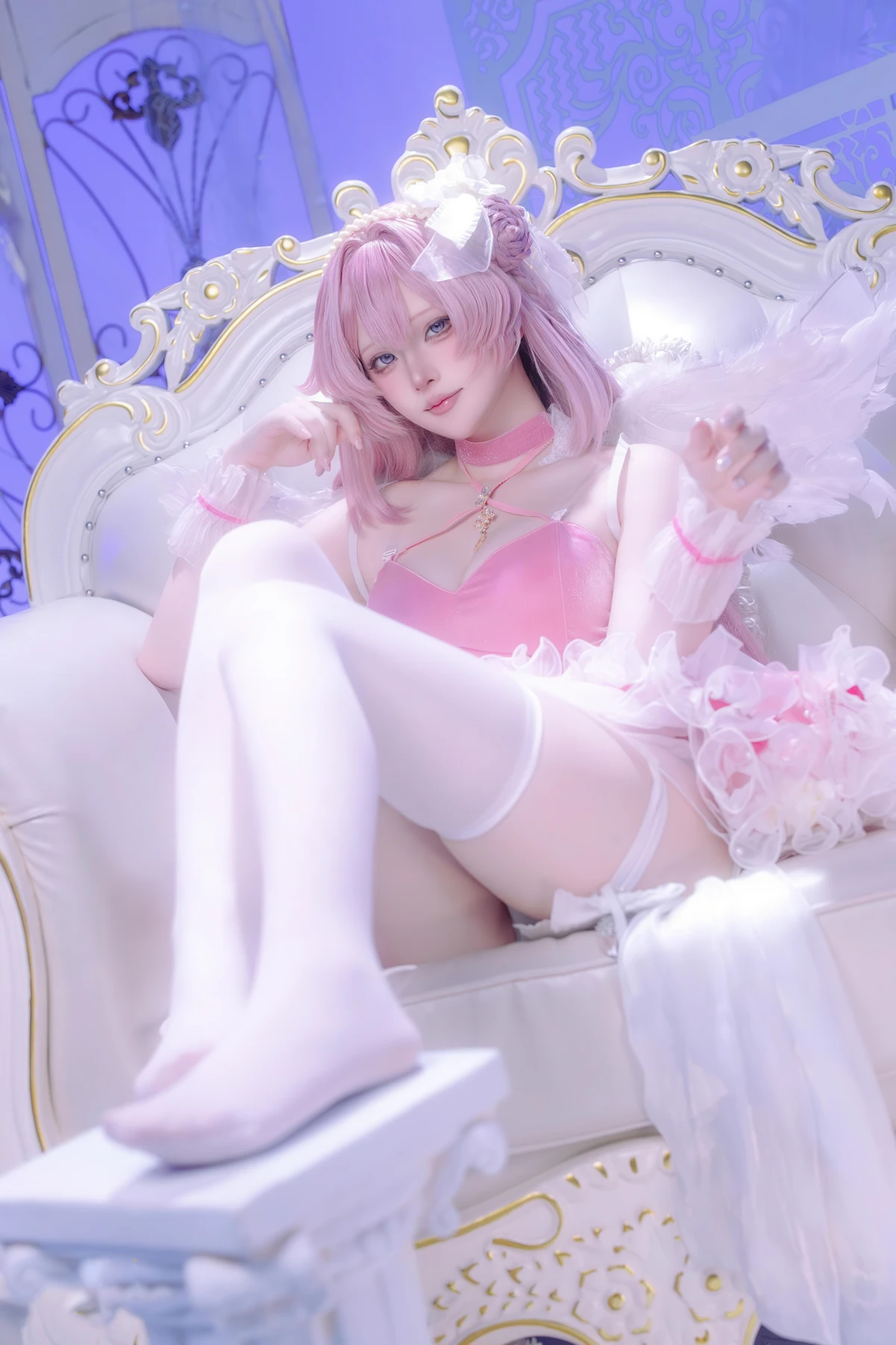 Cosplay 半半子Banbanko – 歐根親王Bunny - P45