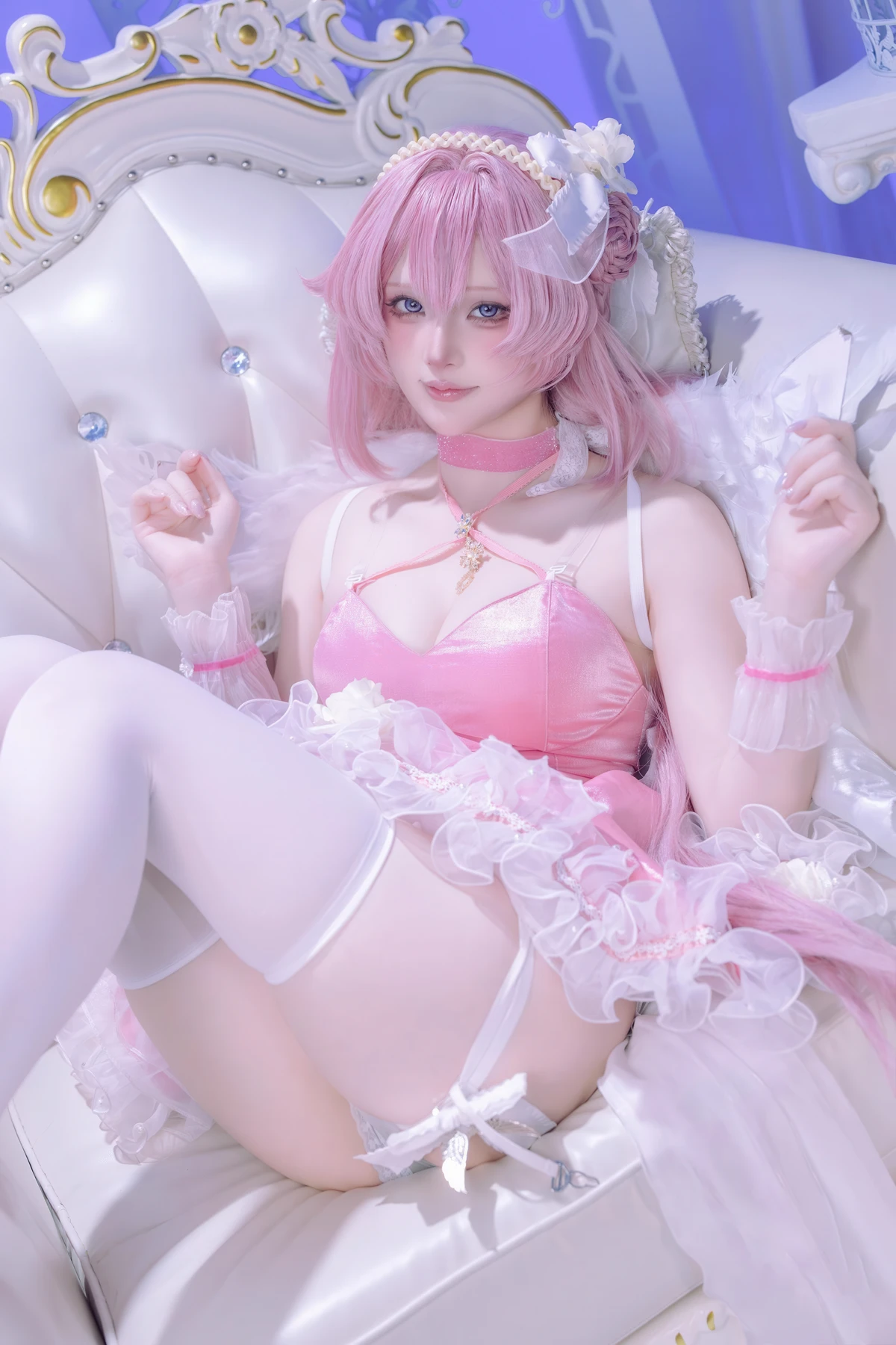 Cosplay 半半子Banbanko – 歐根親王Bunny - P49