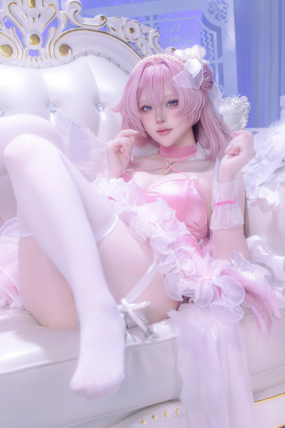 Cosplay 半半子Banbanko – 歐根親王Bunny - P50