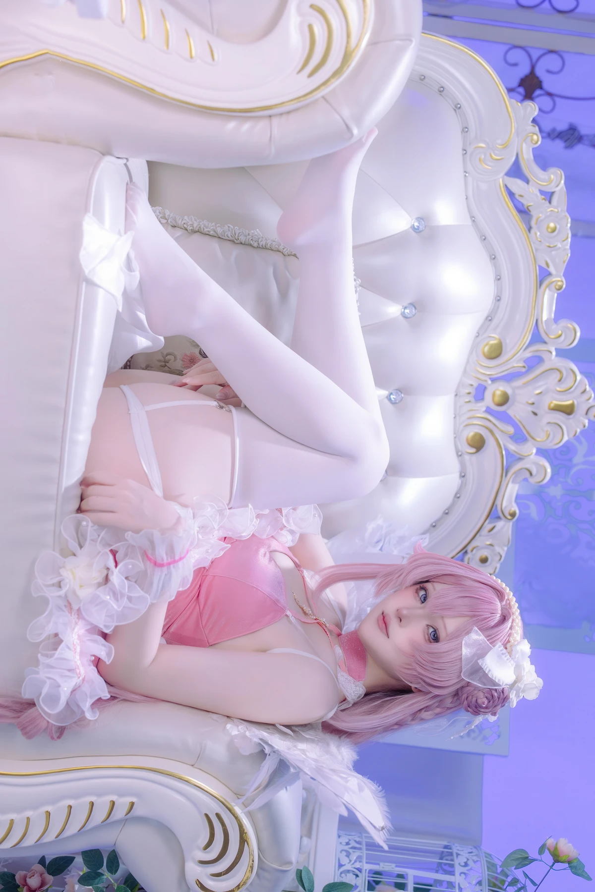 Cosplay 半半子Banbanko – 歐根親王Bunny - P55