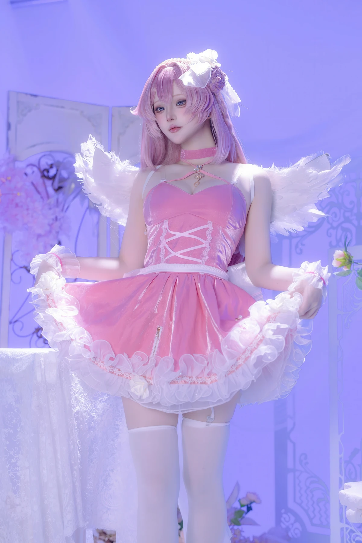 Cosplay 半半子Banbanko – 歐根親王Bunny - P5