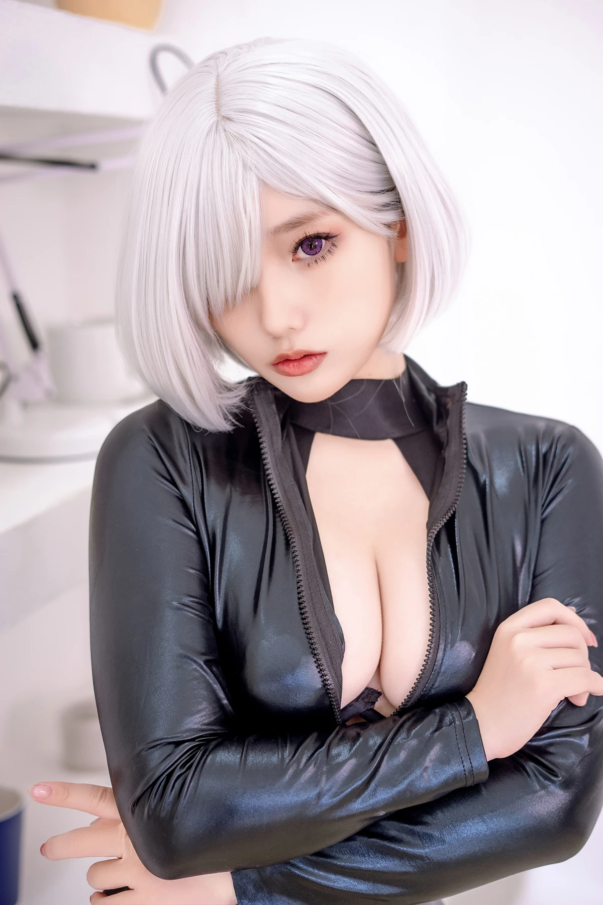 Cosplay Messie Huang – 间谍过家家 菲奥娜·弗罗斯特 - P12