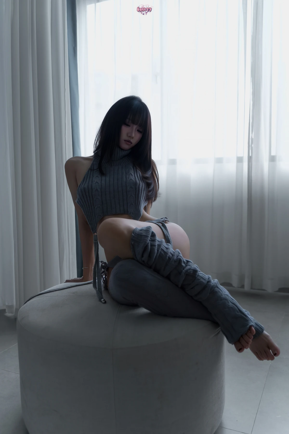 Cosplay 柒柒要乖哦 – 居家毛衣 Set.01 - P13