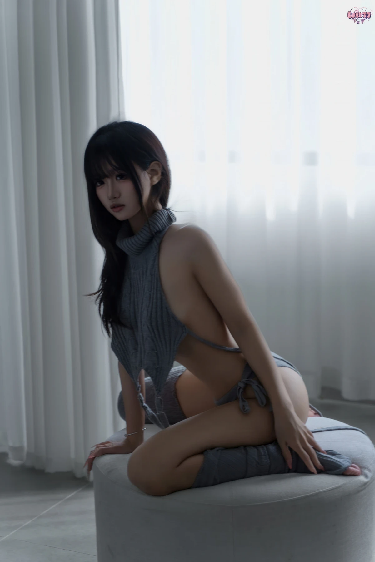 Cosplay 柒柒要乖哦 – 居家毛衣 Set.01 - P30