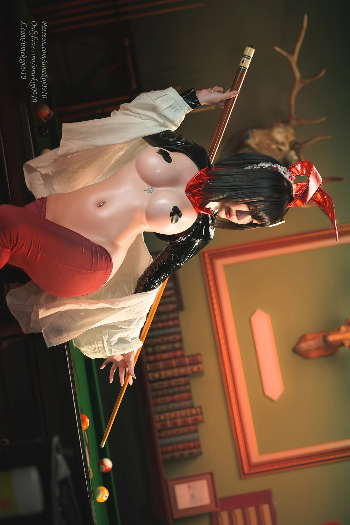 Cosplay Umeko.J – Rouge Unluckky Rabbit NIKKE - P5