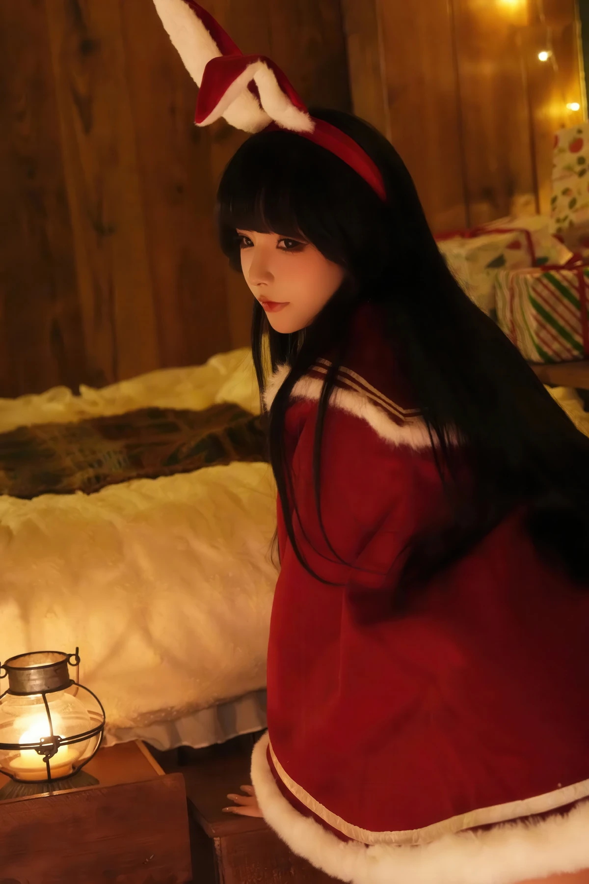 Cosplay Yuuhui玉汇 – 圣诞节特辑 告白夜 Set.02 - P3
