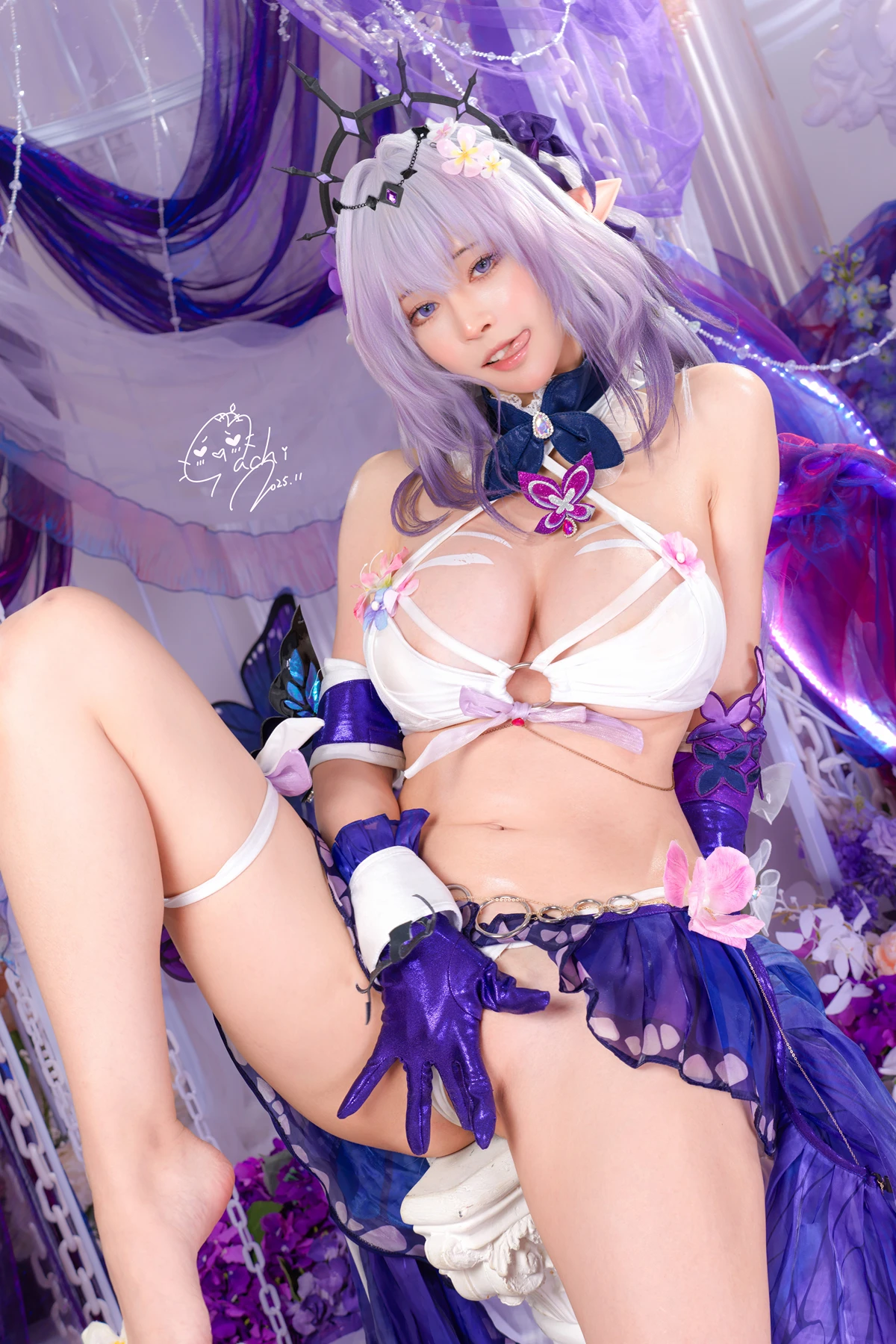 Cosplay Machi馬吉 – 水着 聖女の裏の危ない姿 第一弾 - P32