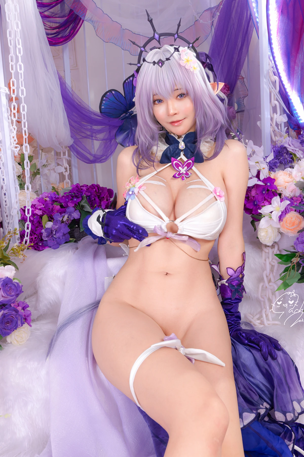 Cosplay Machi馬吉 – 水着 聖女の裏の危ない姿 第一弾 - P41