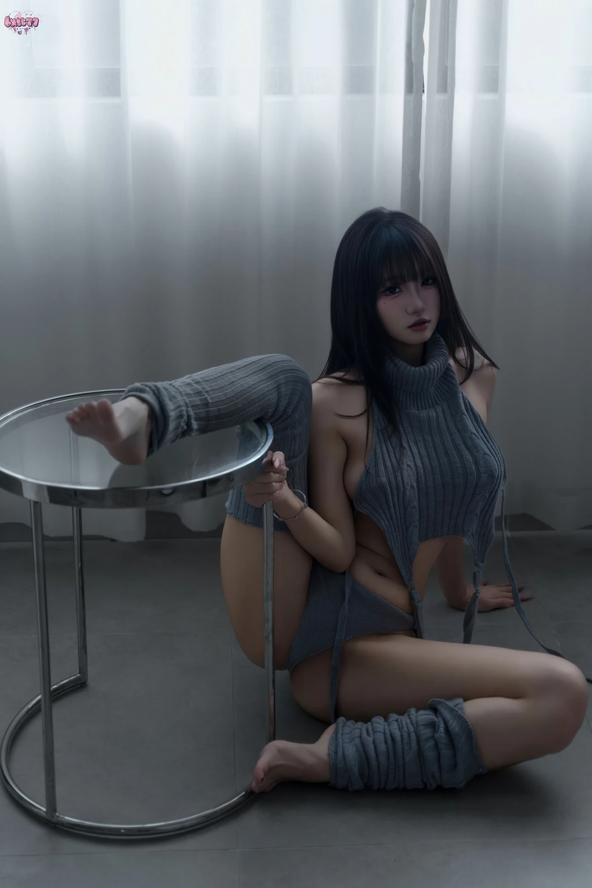 Cosplay 柒柒要乖哦 – 居家毛衣 Set.02 - P13