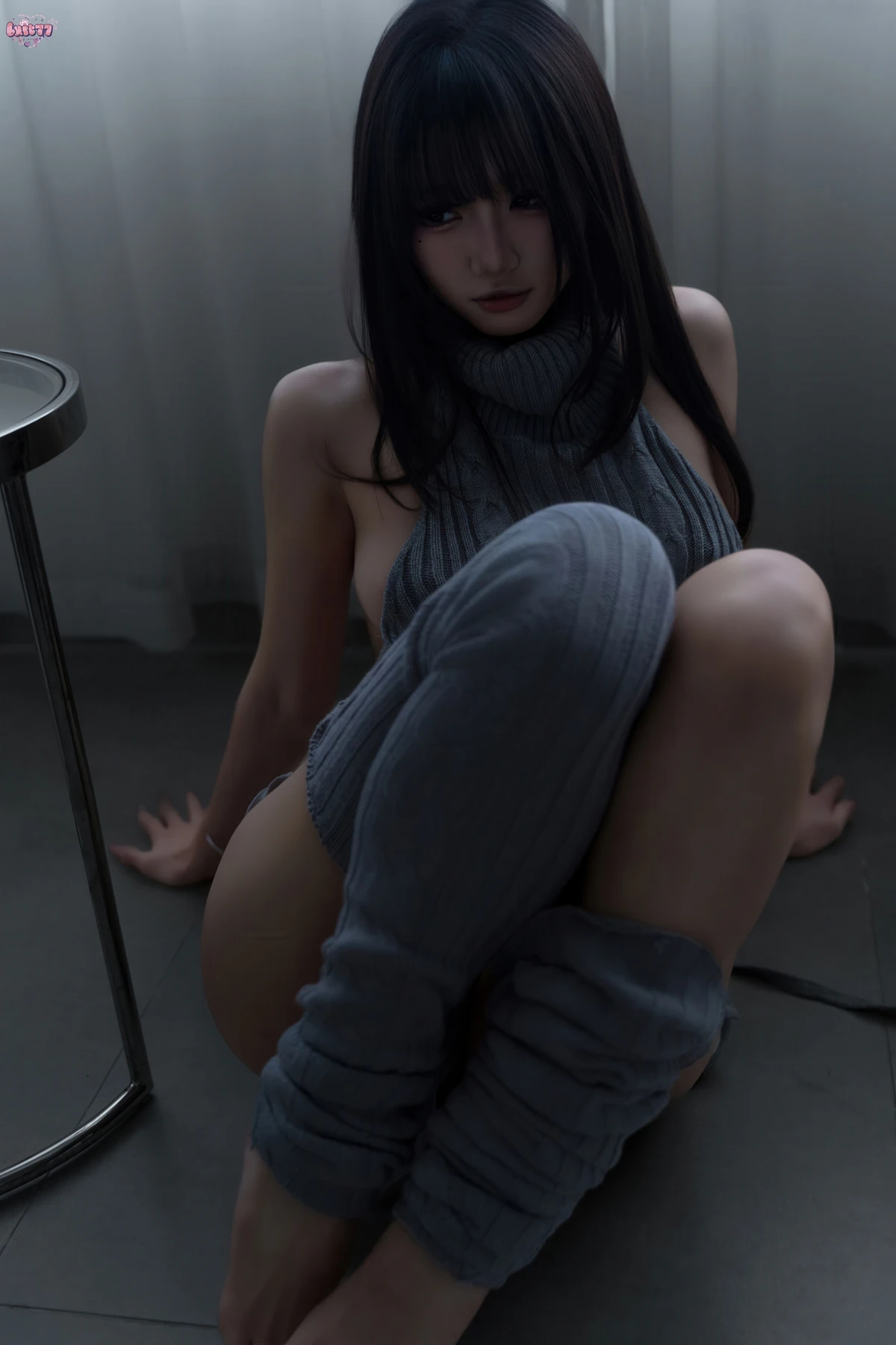 Cosplay 柒柒要乖哦 – 居家毛衣 Set.02 - P18