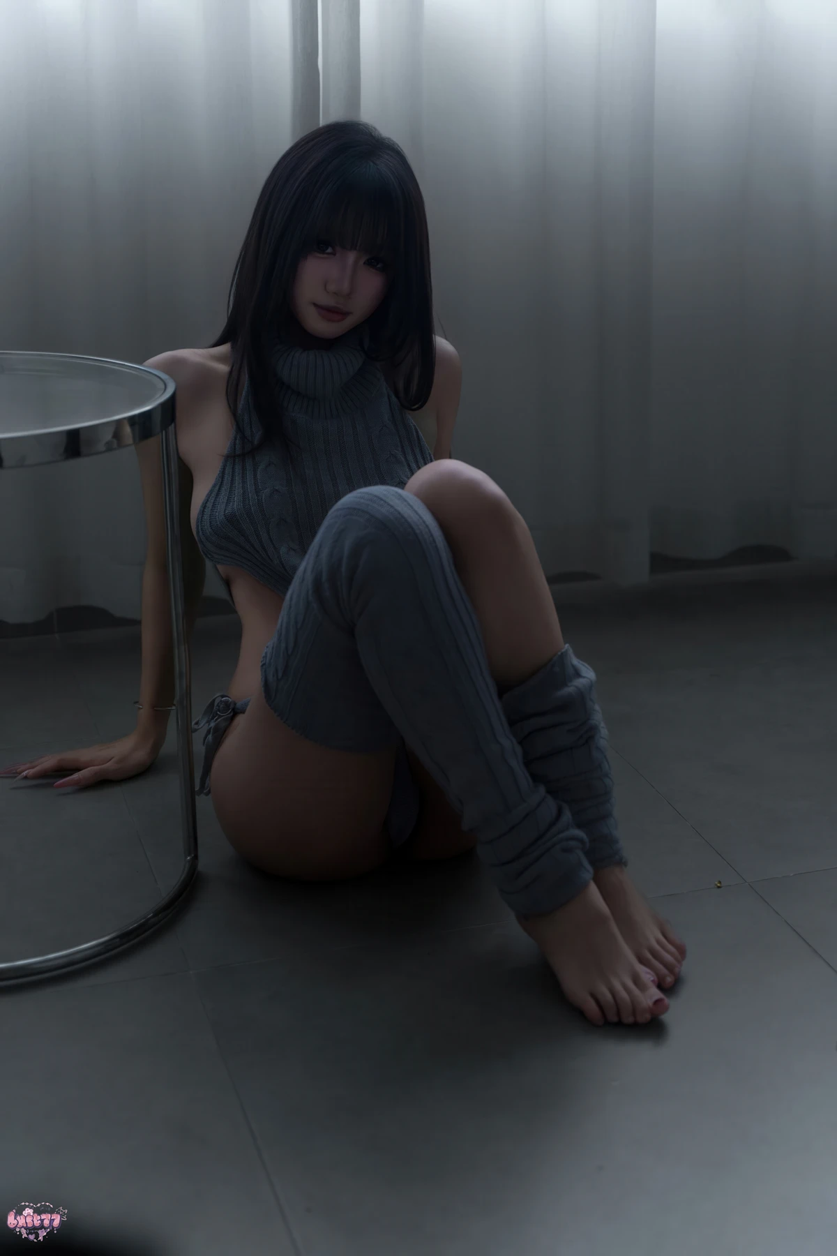 Cosplay 柒柒要乖哦 – 居家毛衣 Set.02 - P19